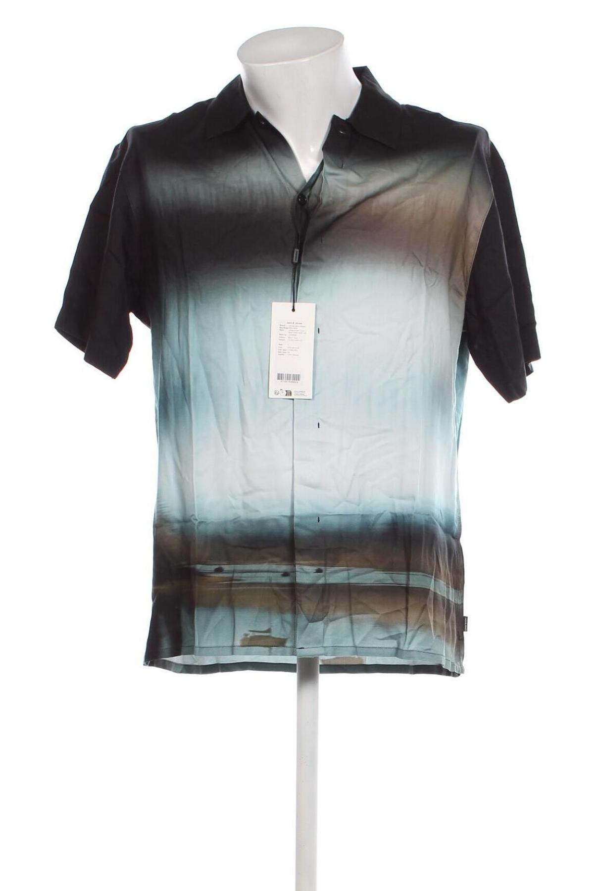 Мъжка риза Jack & Jones PREMIUM, Размер L, Цвят Многоцветен, Цена 42,35 лв.