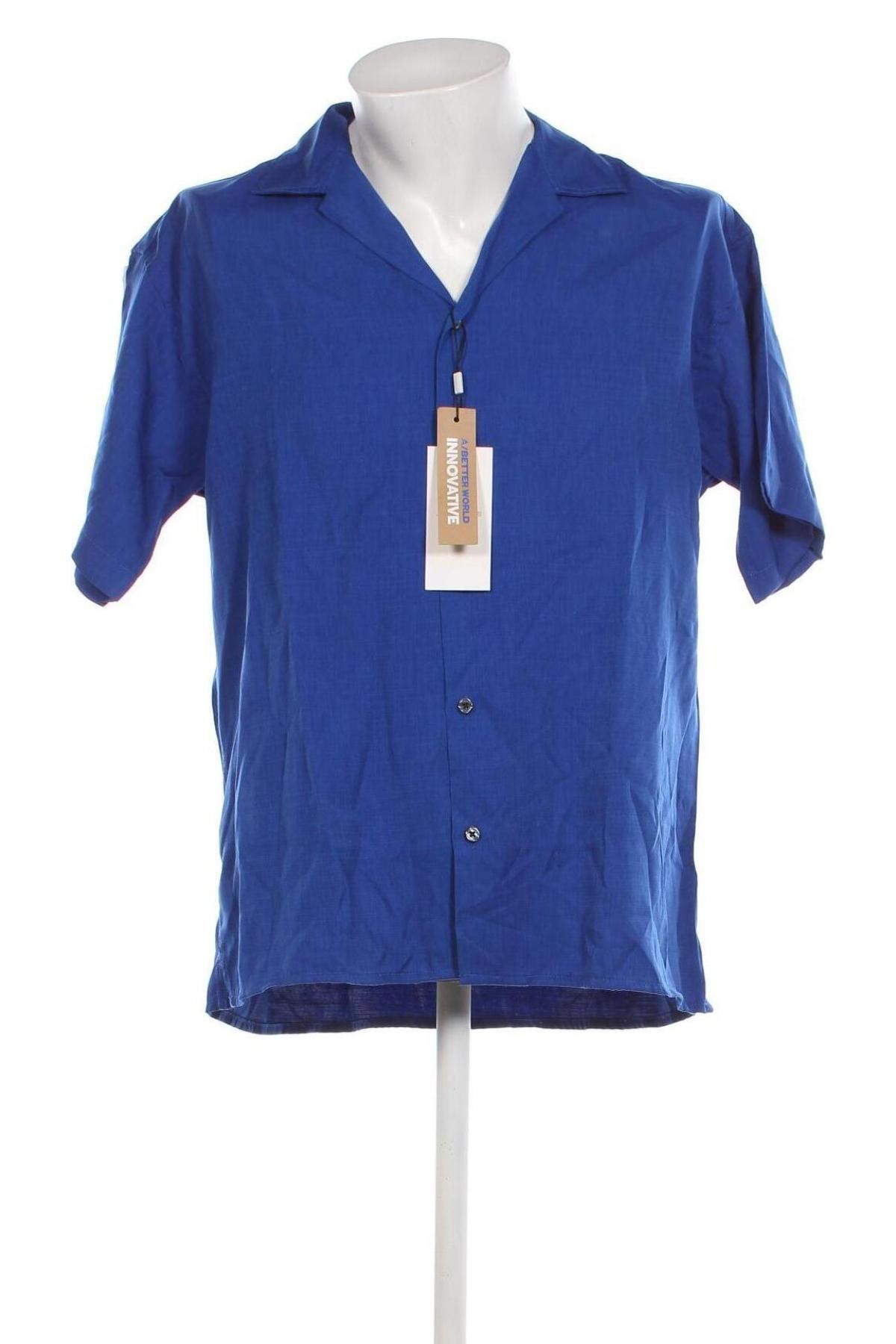 Herrenhemd Jack & Jones PREMIUM, Größe L, Farbe Blau, Preis 19,85 €
