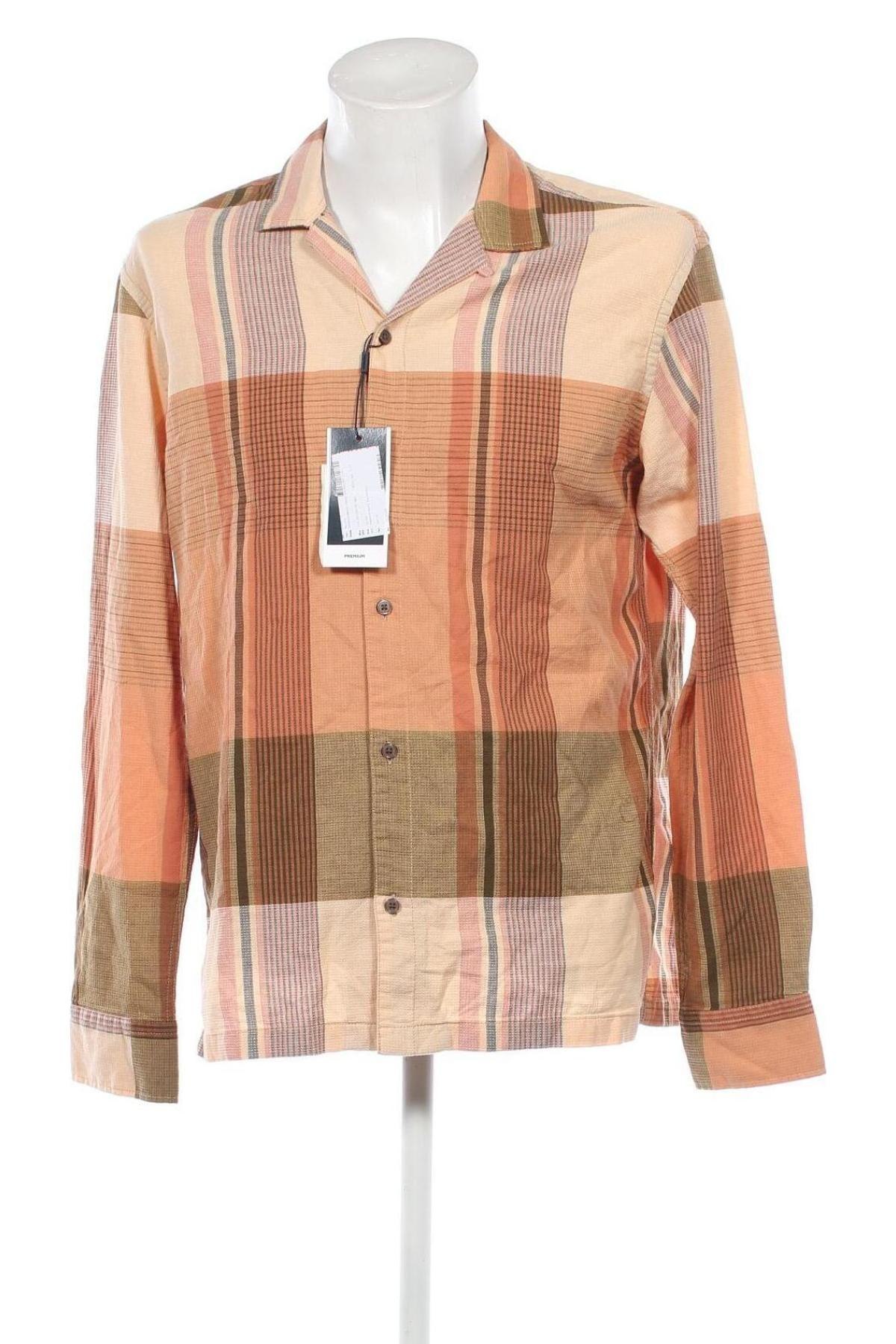 Ανδρικό πουκάμισο Jack & Jones PREMIUM, Μέγεθος L, Χρώμα Πολύχρωμο, Τιμή 7,54 €