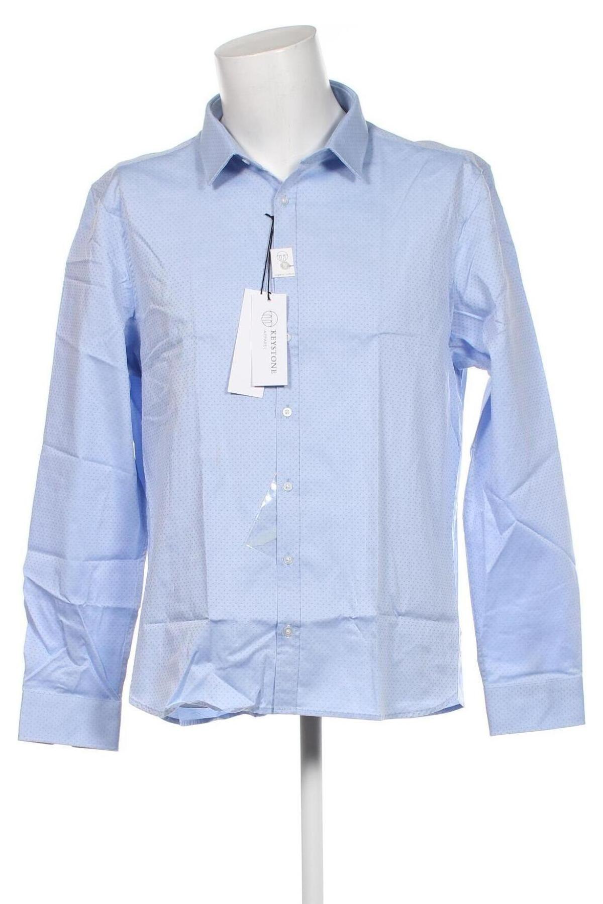 Pánska košeľa  Keystone, Veľkosť XXL, Farba Modrá, Cena  23,81 €