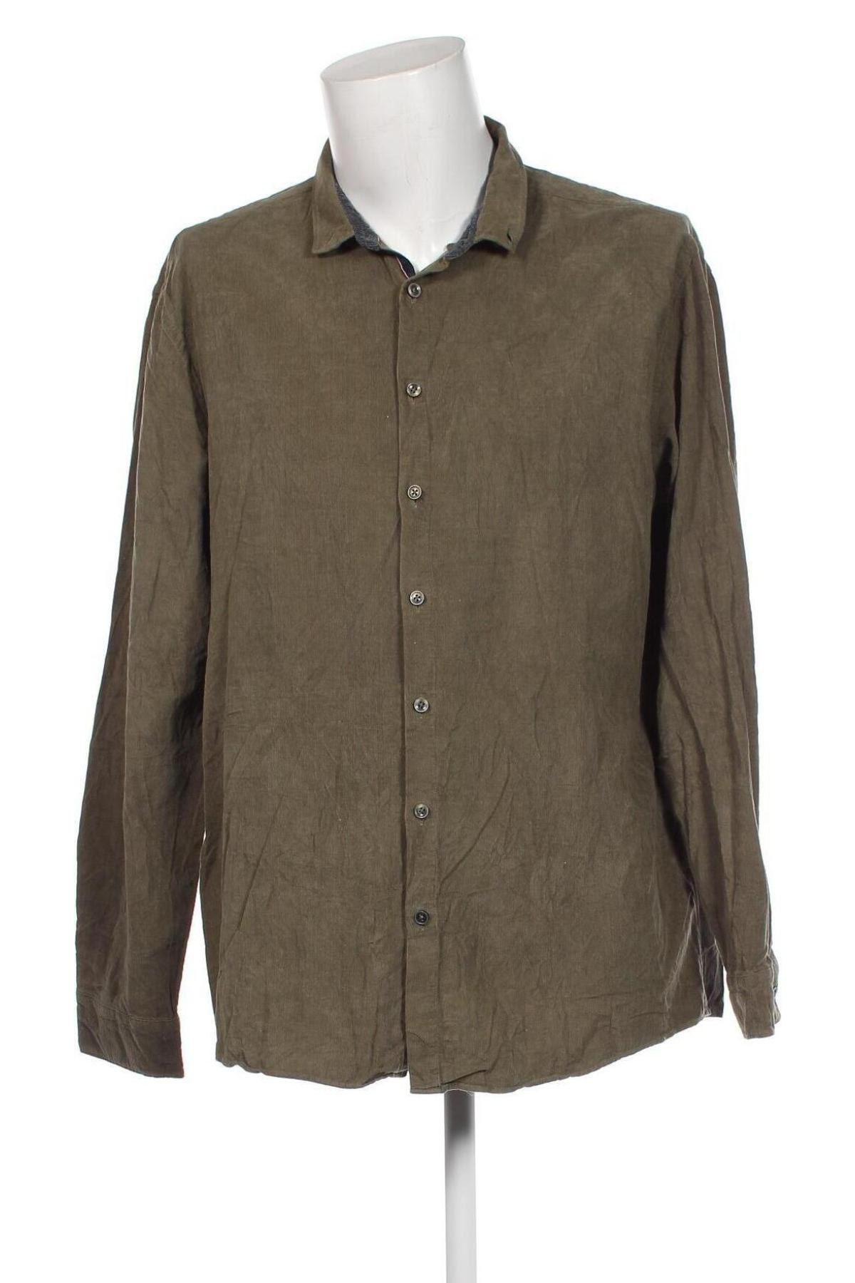 Pánská košile  Lindbergh, Velikost XXL, Barva Zelená, Cena  333,00 Kč