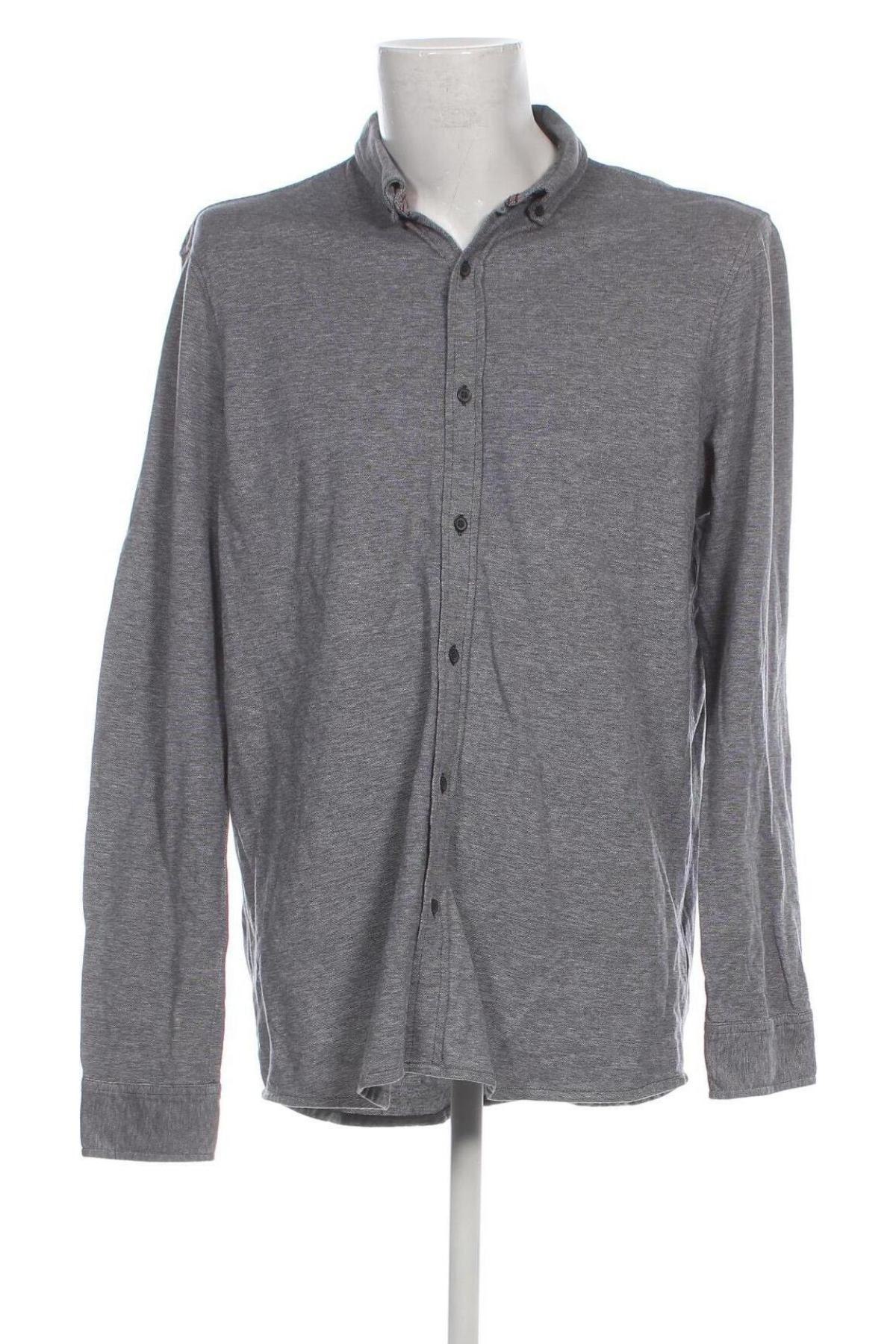 Herrenhemd Livergy, Größe XXL, Farbe Grau, Preis € 10,09