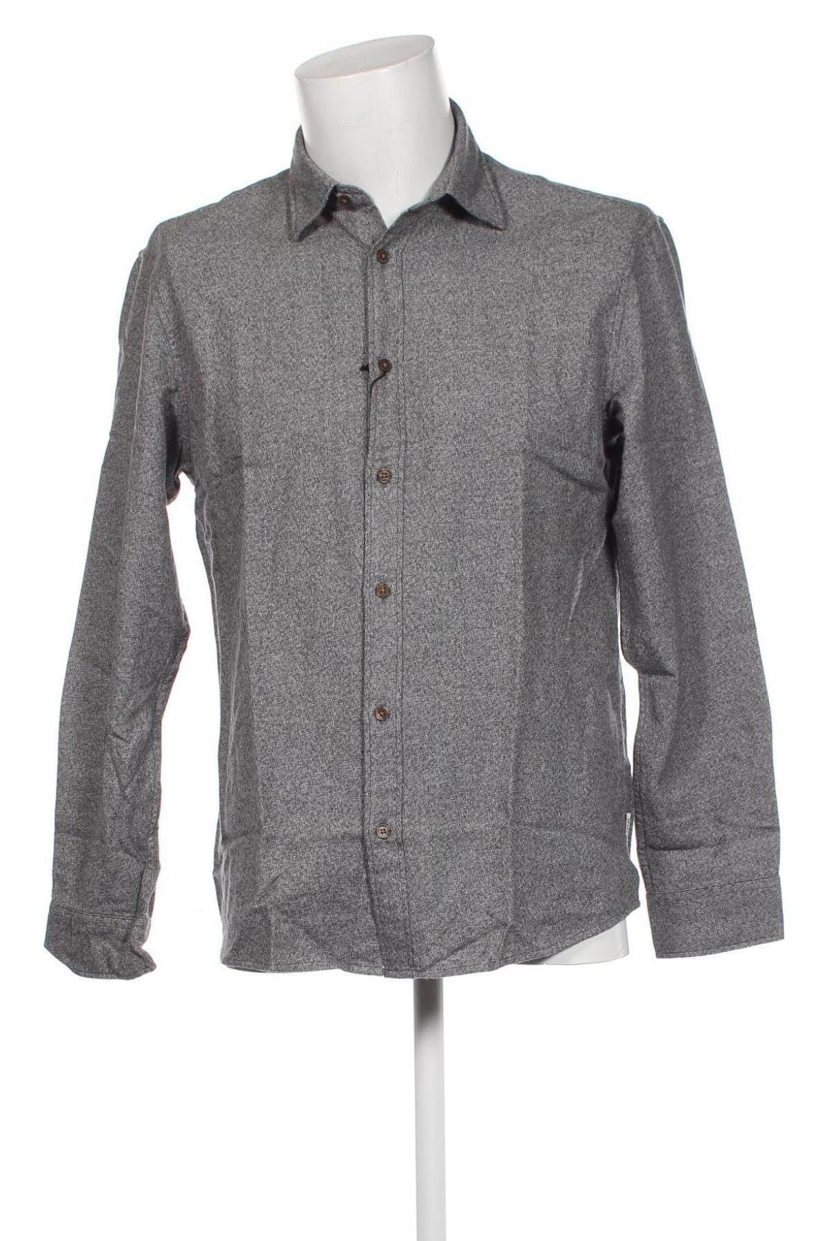 Herrenhemd Marc O'Polo, Größe M, Farbe Grau, Preis 37,35 €