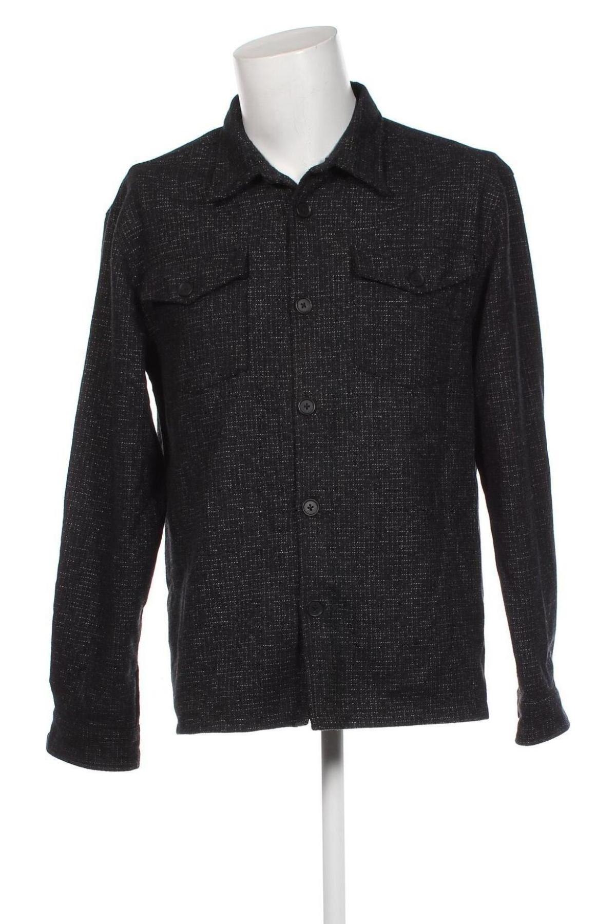 Ανδρικό πουκάμισο Minimum, Μέγεθος L, Χρώμα Μαύρο, Τιμή 30,62 €