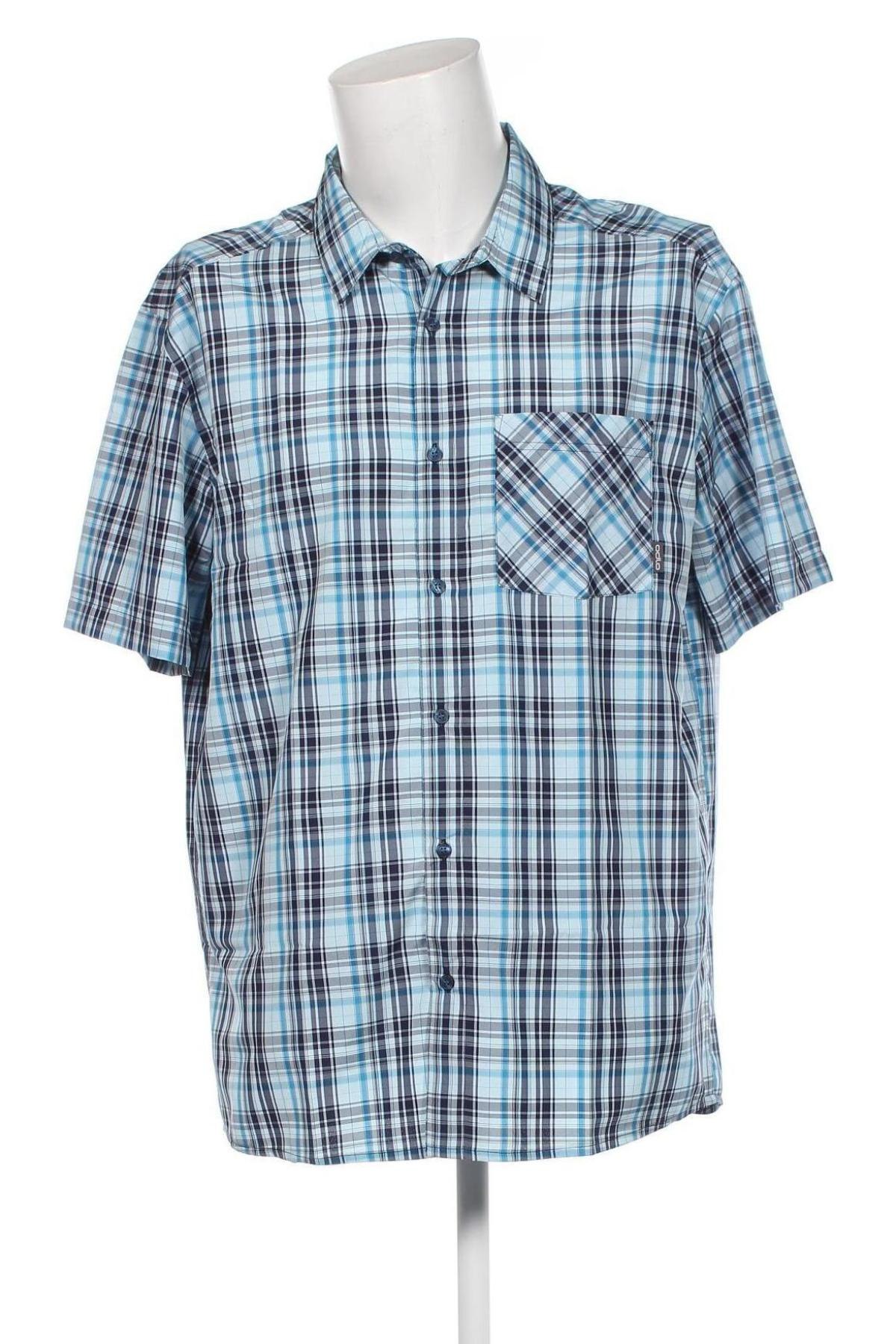 Ανδρικό πουκάμισο Odlo, Μέγεθος XXL, Χρώμα Μπλέ, Τιμή 39,69 €