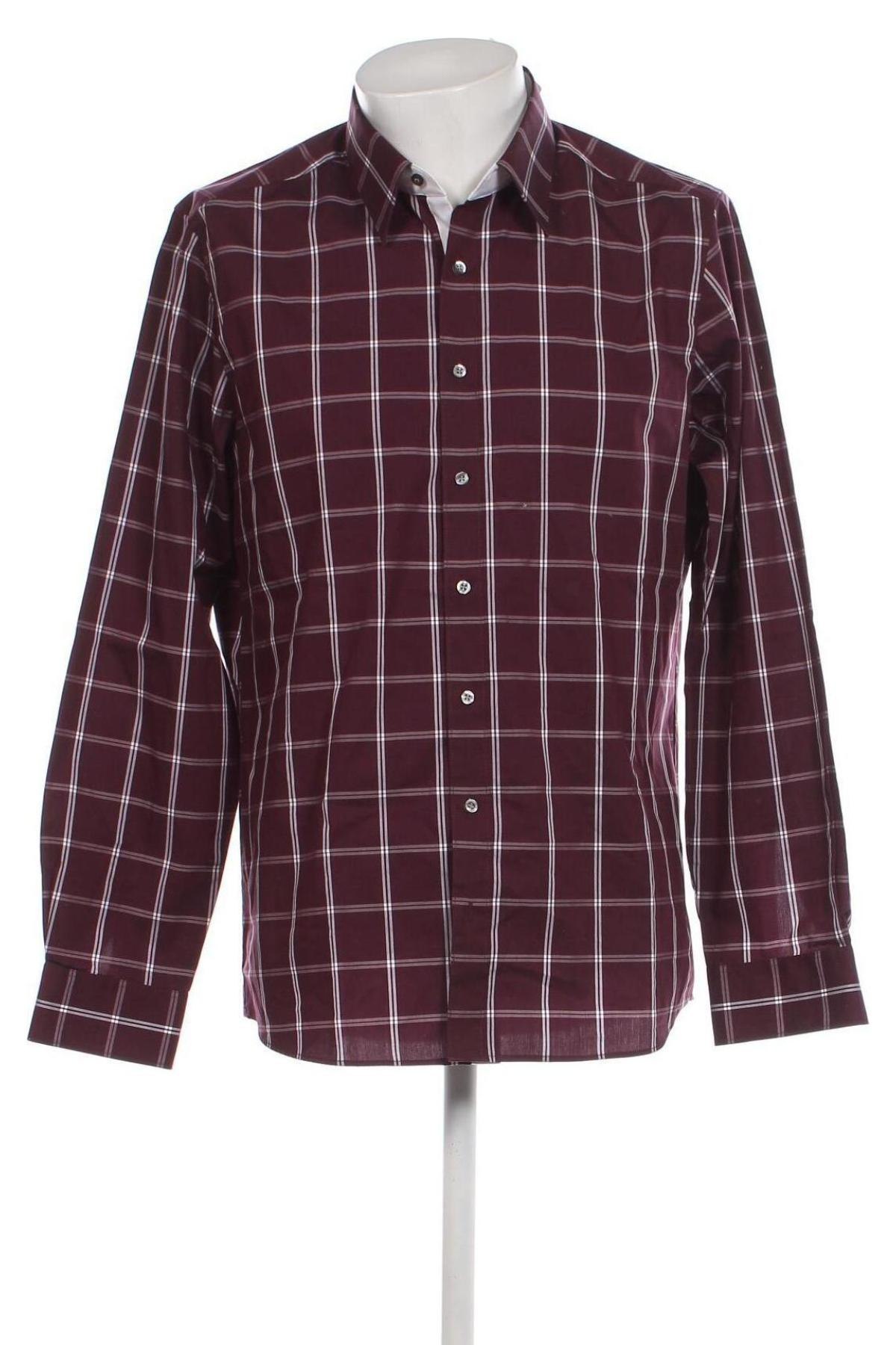 Ανδρικό πουκάμισο Olymp, Μέγεθος XXL, Χρώμα Βιολετί, Τιμή 28,00 €