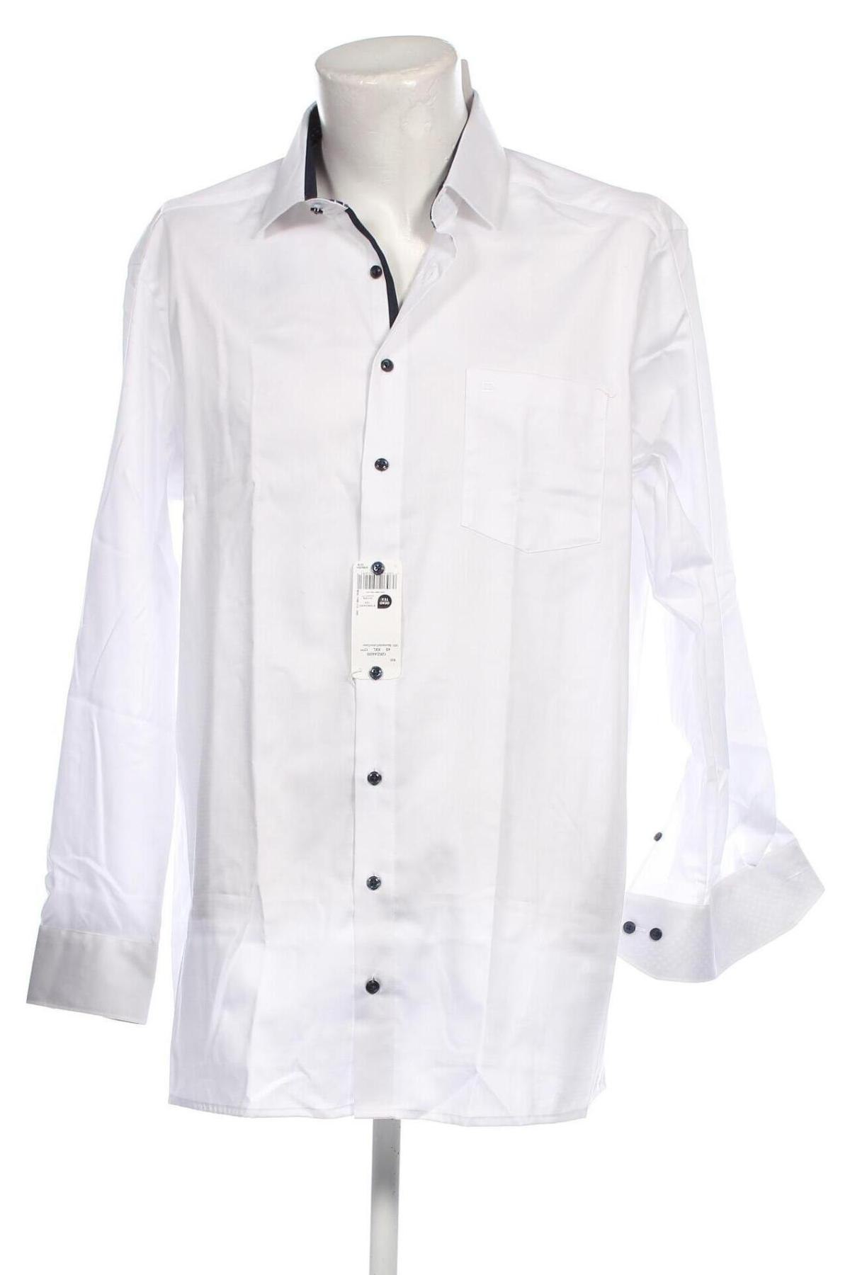 Ανδρικό πουκάμισο Olymp, Μέγεθος XXL, Χρώμα Λευκό, Τιμή 41,55 €