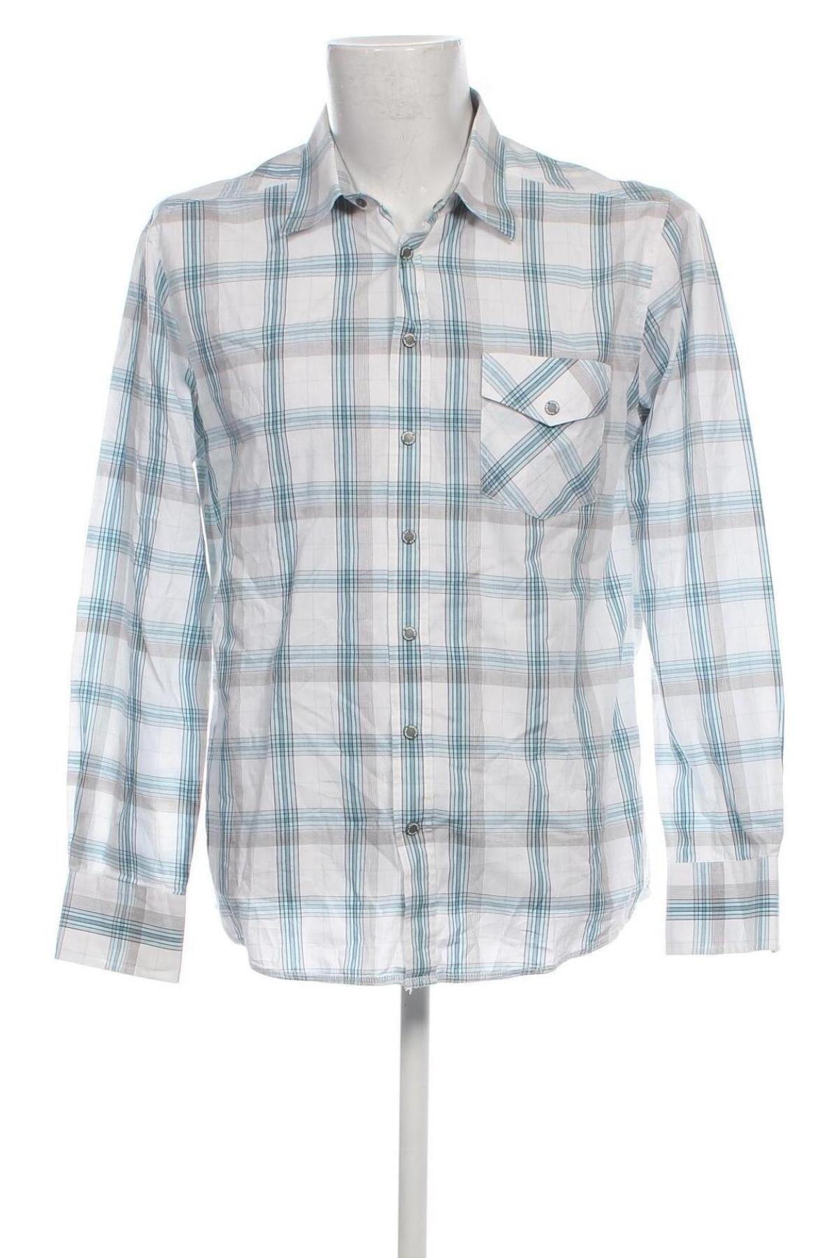 Ανδρικό πουκάμισο Tantum O.N., Μέγεθος L, Χρώμα Πολύχρωμο, Τιμή 8,07 €