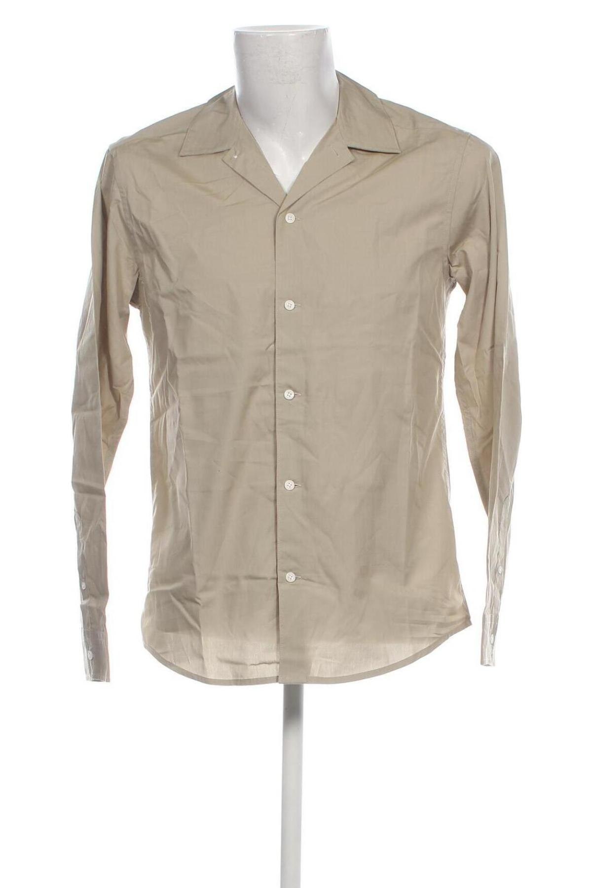 Herrenhemd Only & Sons, Größe M, Farbe Beige, Preis € 7,35