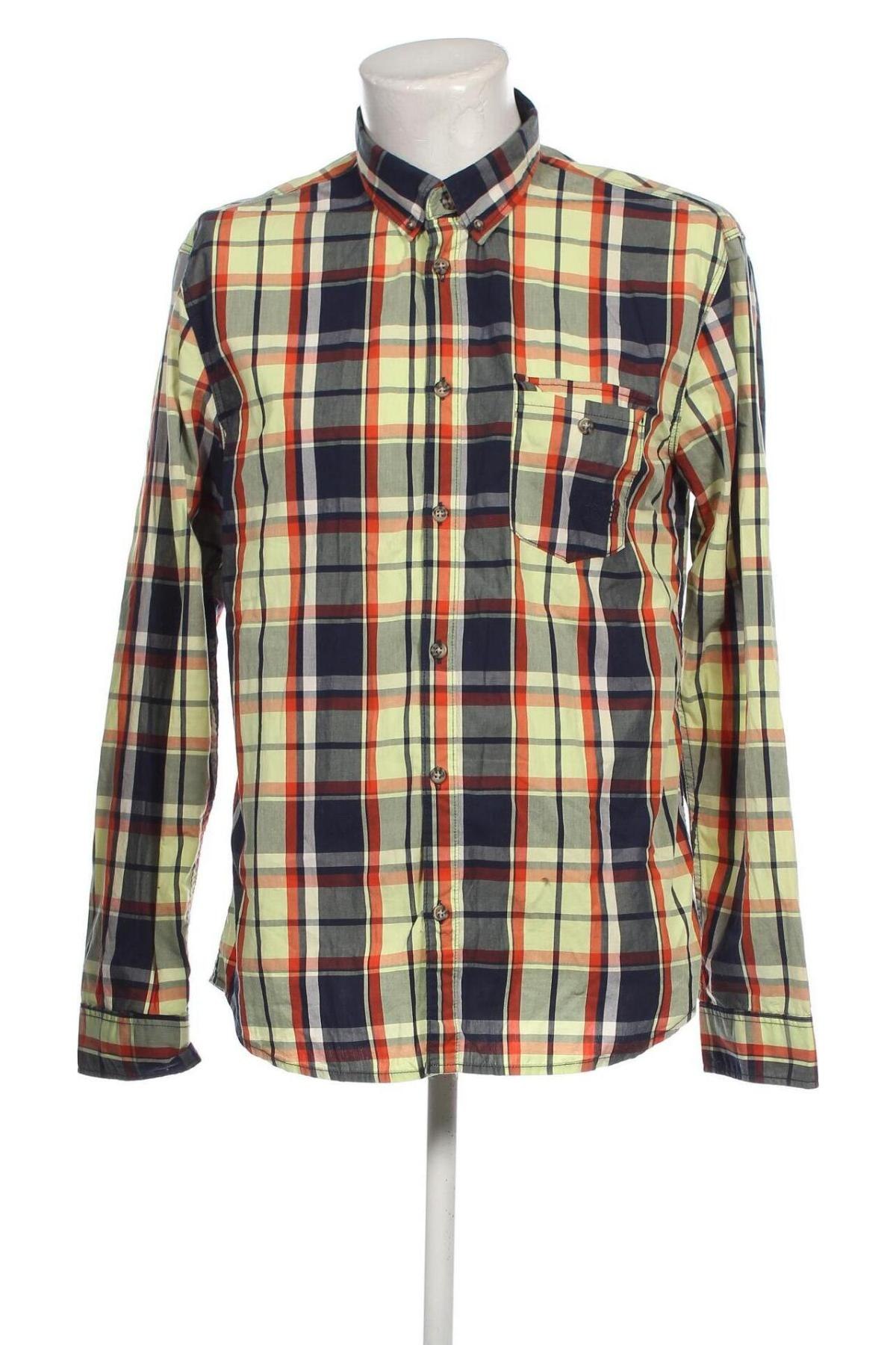 Herrenhemd Originals By Jack & Jones, Größe XL, Farbe Mehrfarbig, Preis 10,65 €