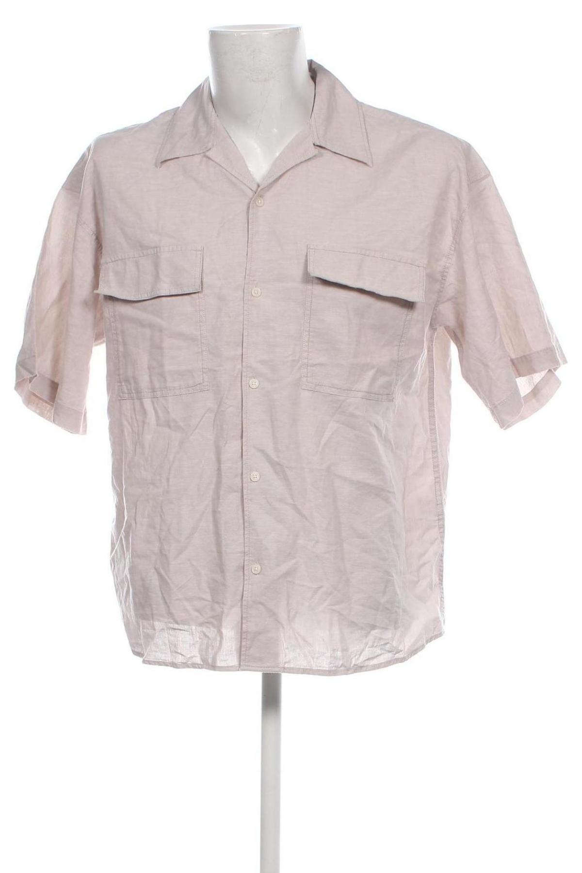 Мъжка риза Originals By Jack & Jones, Размер L, Цвят Кафяв, Цена 34,65 лв.