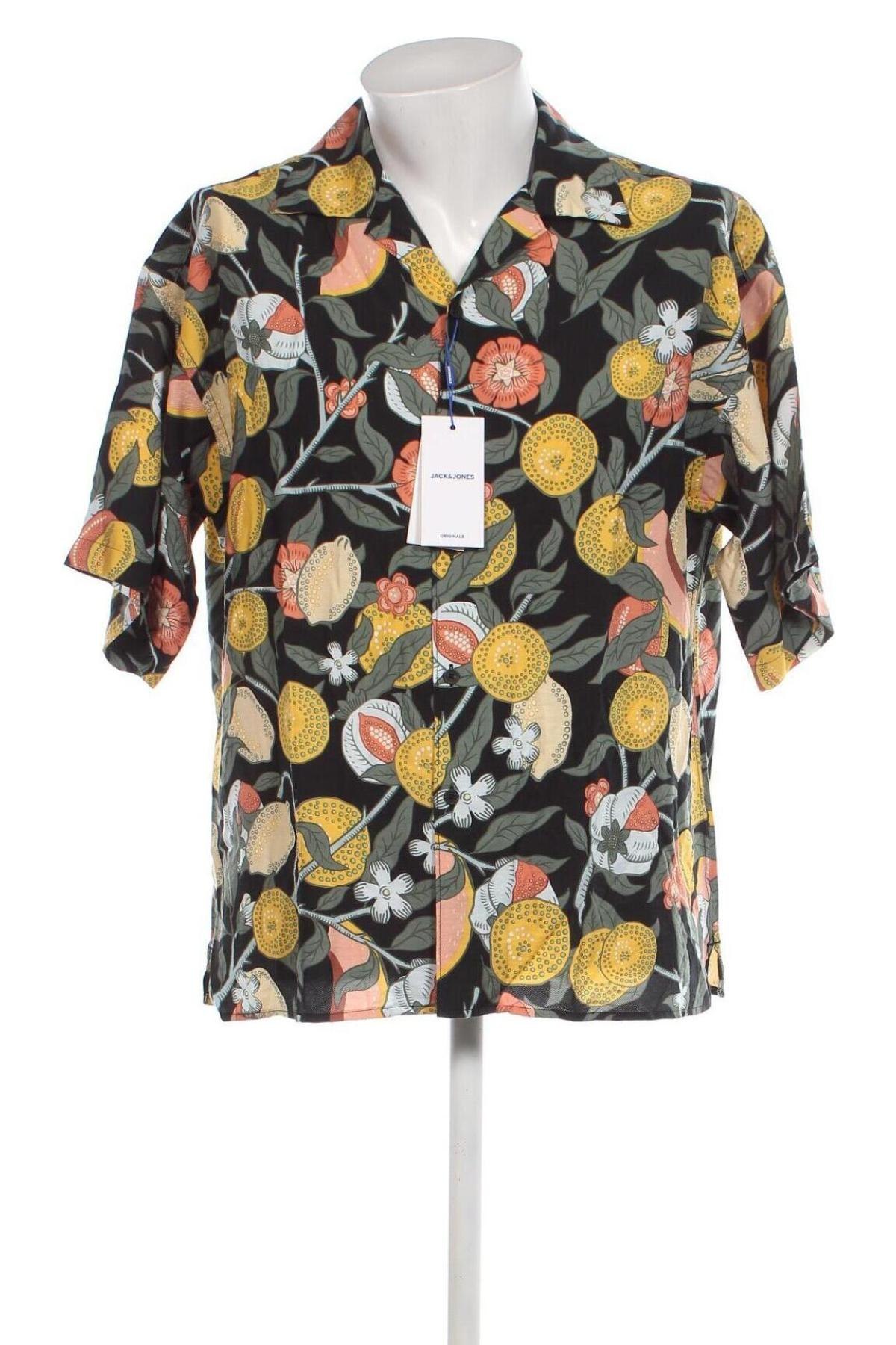 Herrenhemd Originals By Jack & Jones, Größe L, Farbe Mehrfarbig, Preis € 39,69
