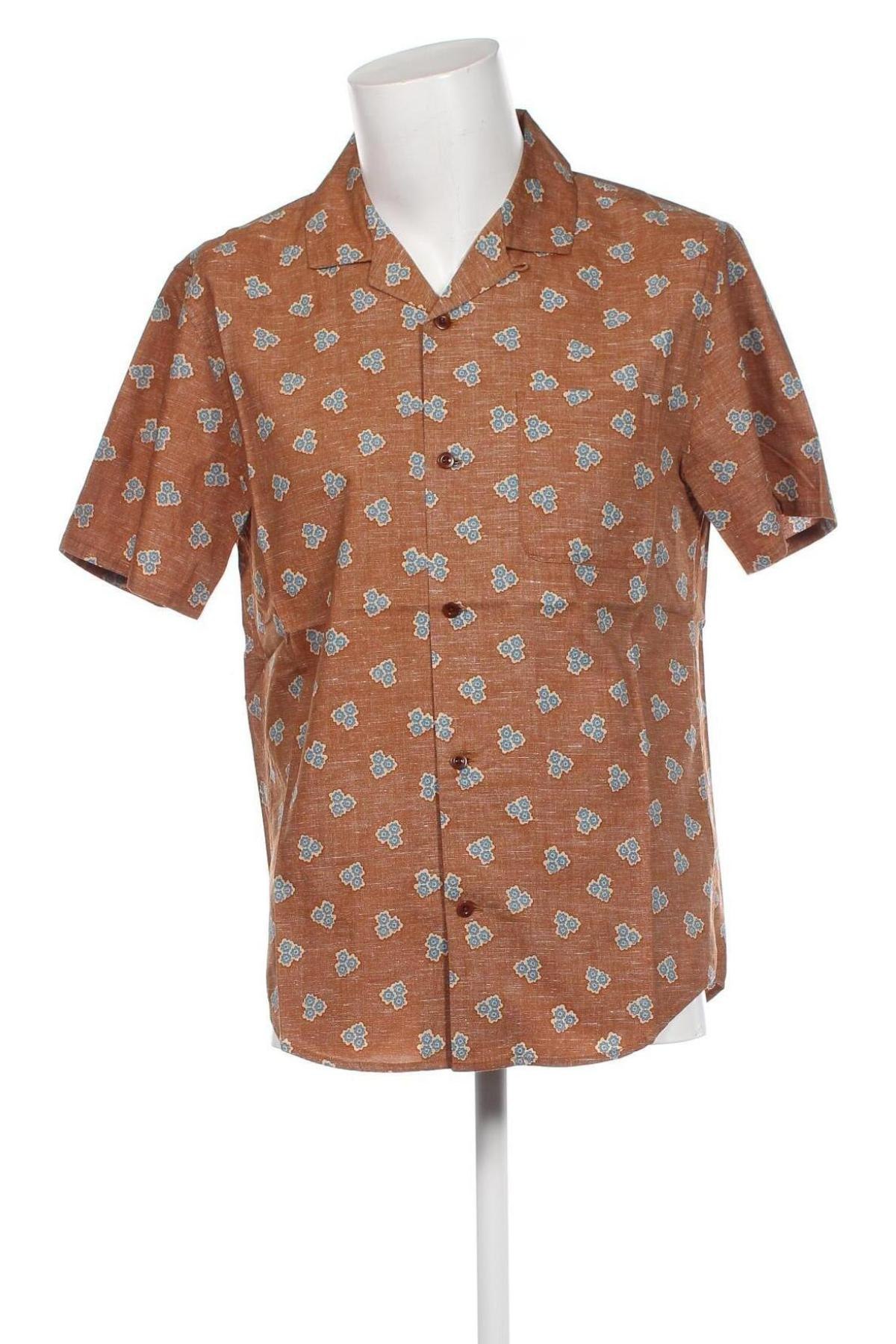 Ανδρικό πουκάμισο Outerknown, Μέγεθος L, Χρώμα Καφέ, Τιμή 37,63 €