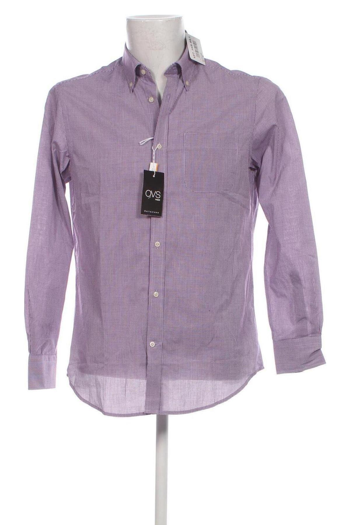 Ανδρικό πουκάμισο Oviesse, Μέγεθος M, Χρώμα Πολύχρωμο, Τιμή 11,86 €