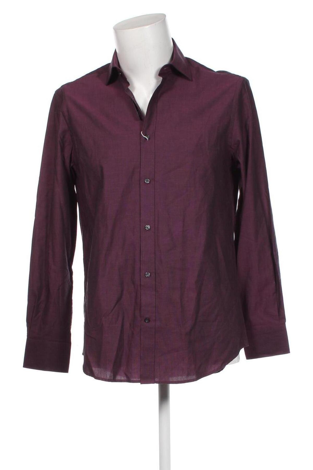 Ανδρικό πουκάμισο Oviesse, Μέγεθος M, Χρώμα Βιολετί, Τιμή 23,71 €
