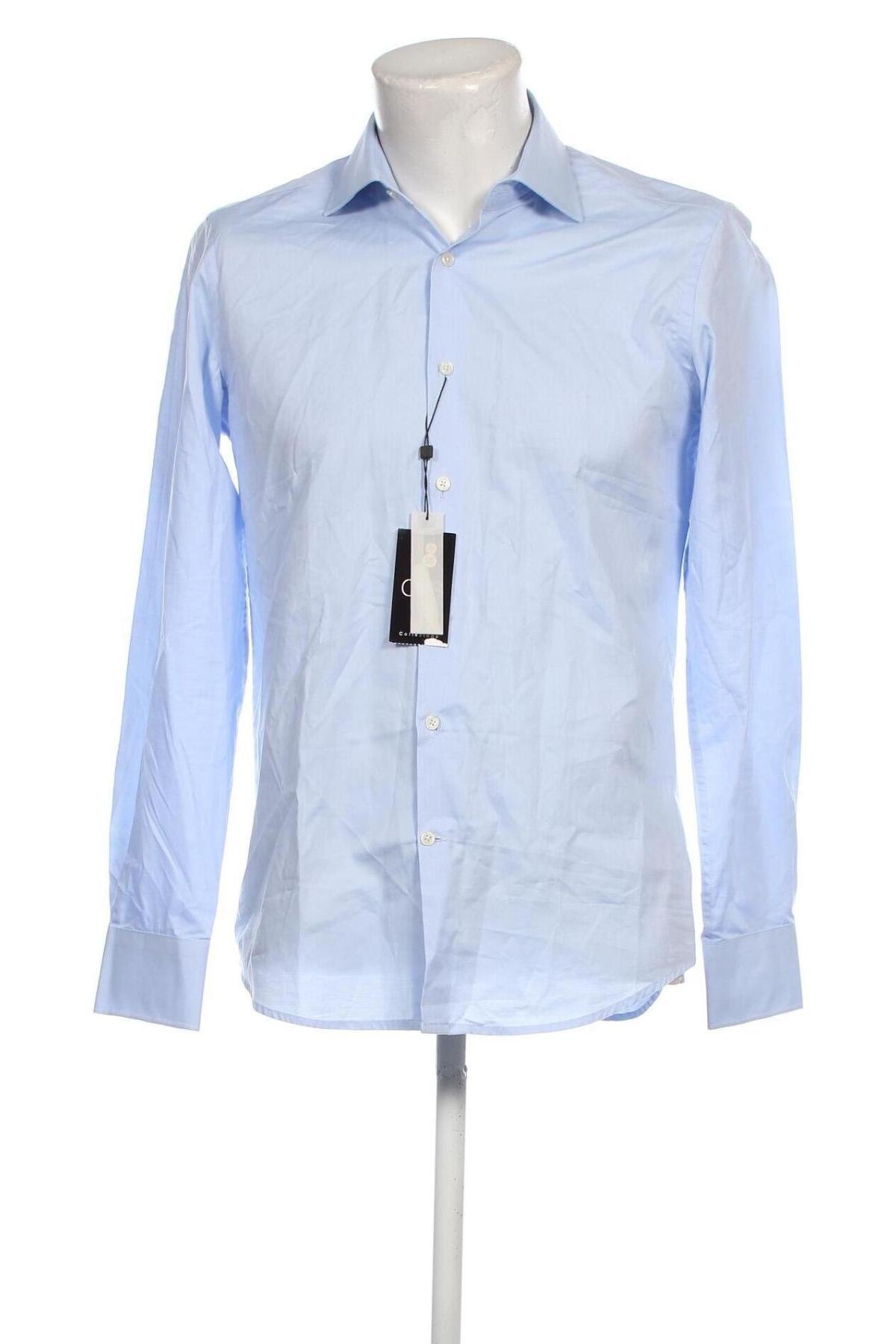 Herrenhemd Oviesse, Größe M, Farbe Blau, Preis € 14,23