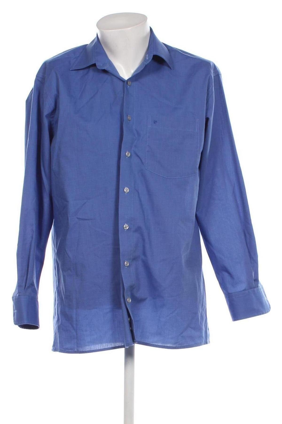 Ανδρικό πουκάμισο Pierre Cardin, Μέγεθος L, Χρώμα Μπλέ, Τιμή 19,04 €