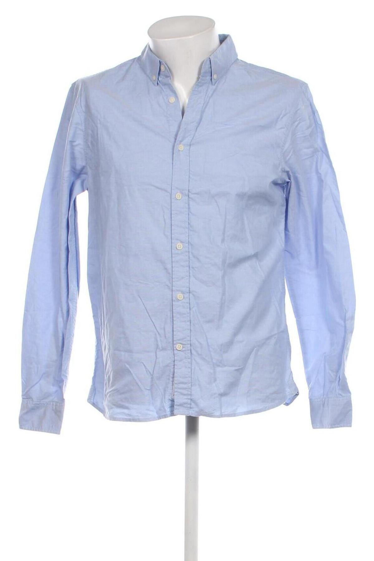 Herrenhemd Pull&Bear, Größe L, Farbe Blau, Preis € 14,83