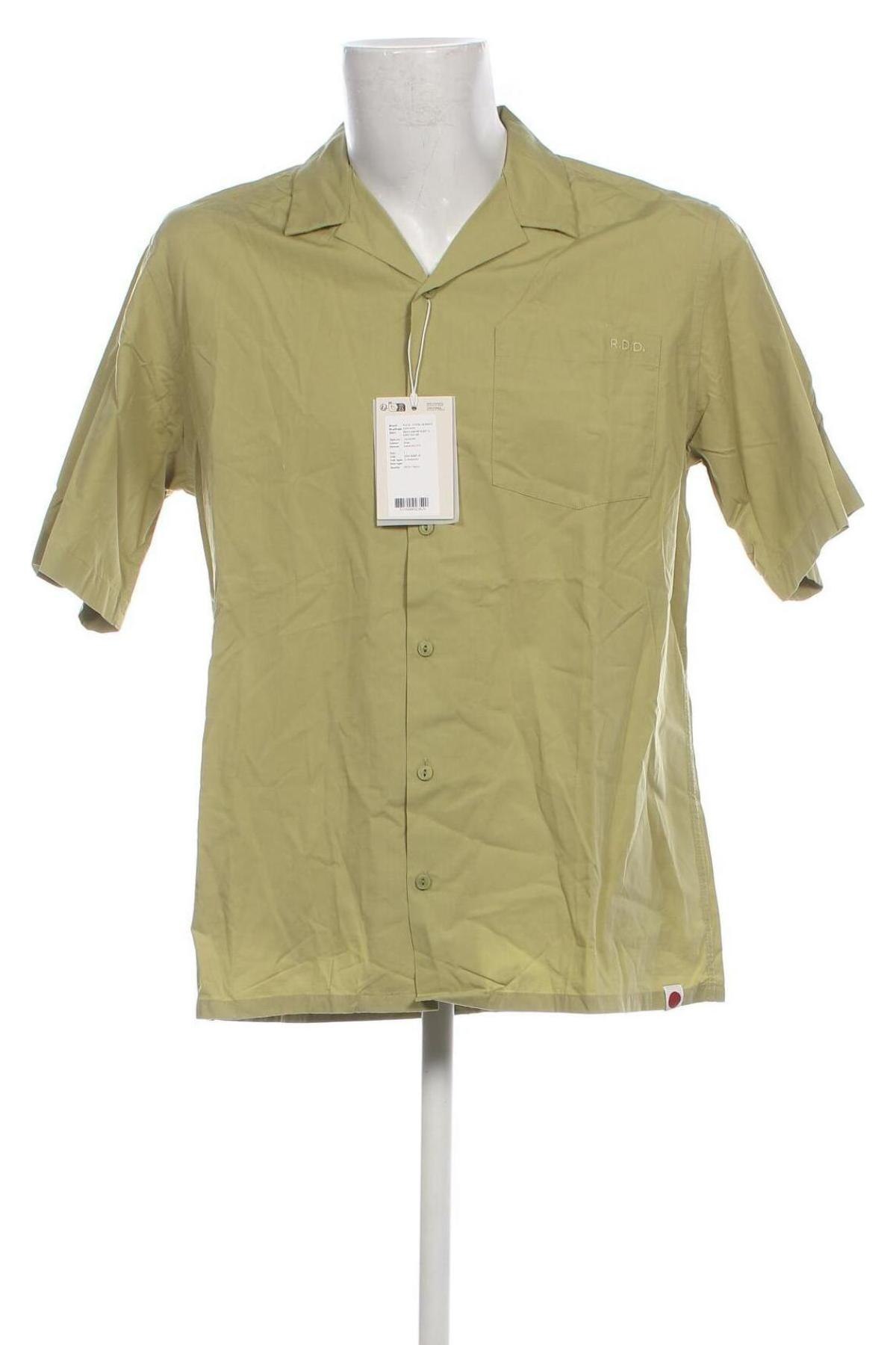 Мъжка риза R.D.D. Royal Denim Division By Jack & Jones, Размер L, Цвят Зелен, Цена 30,80 лв.