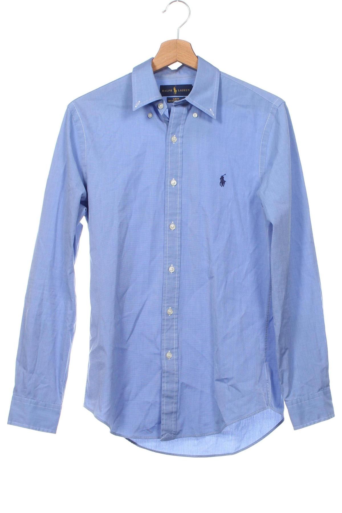 Ανδρικό πουκάμισο Ralph Lauren, Μέγεθος S, Χρώμα Μπλέ, Τιμή 39,52 €