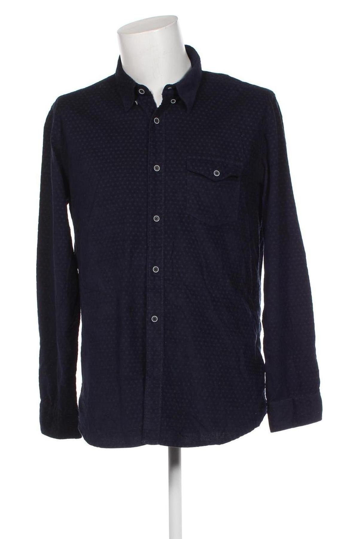 Ανδρικό πουκάμισο Ray, Μέγεθος L, Χρώμα Μπλέ, Τιμή 9,87 €