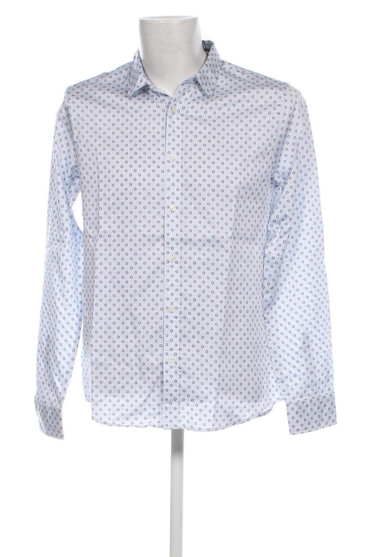 Ανδρικό πουκάμισο Scotch & Soda, Μέγεθος L, Χρώμα Μπλέ, Τιμή 45,64 €