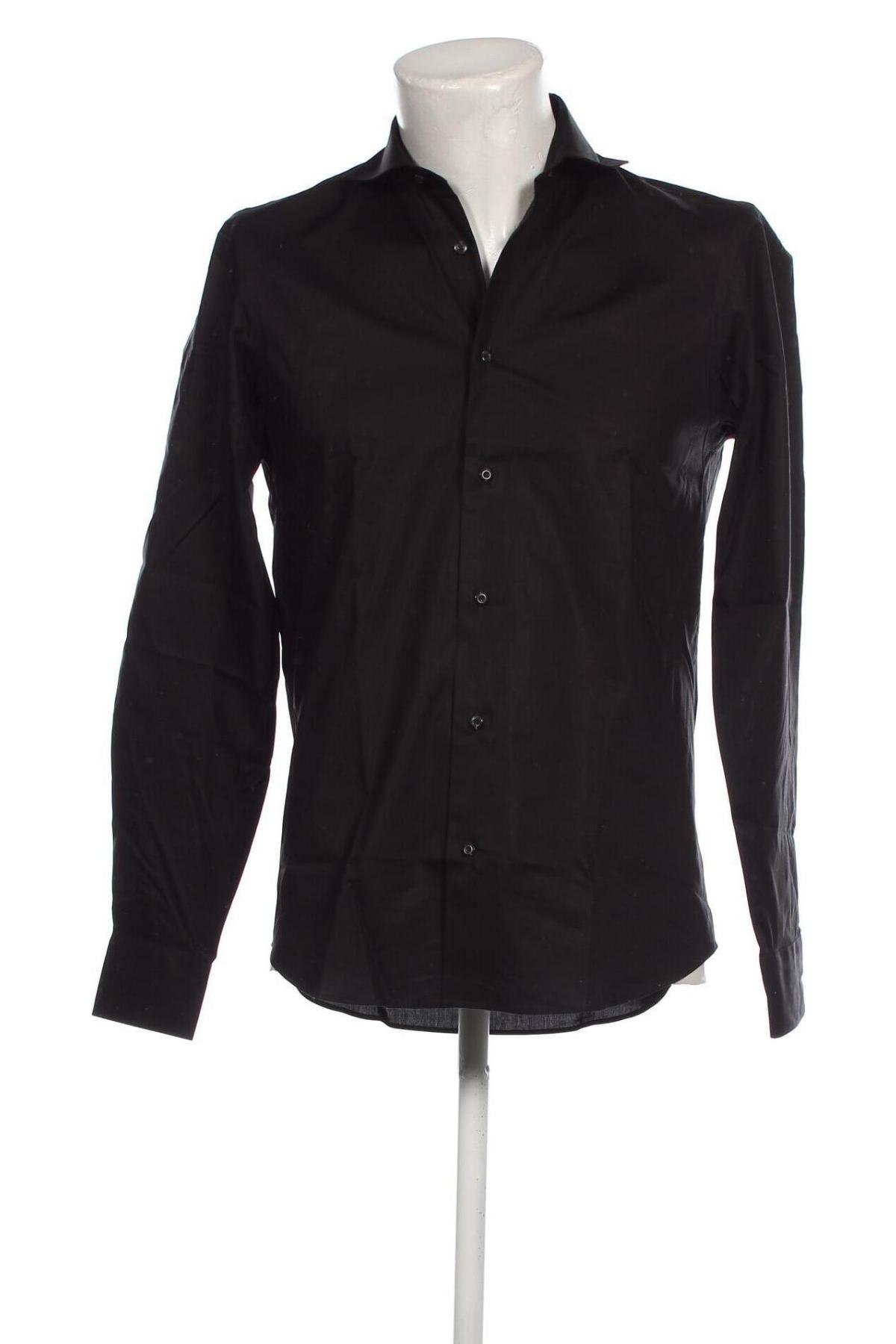 Ανδρικό πουκάμισο Scotch & Soda, Μέγεθος S, Χρώμα Μαύρο, Τιμή 17,63 €