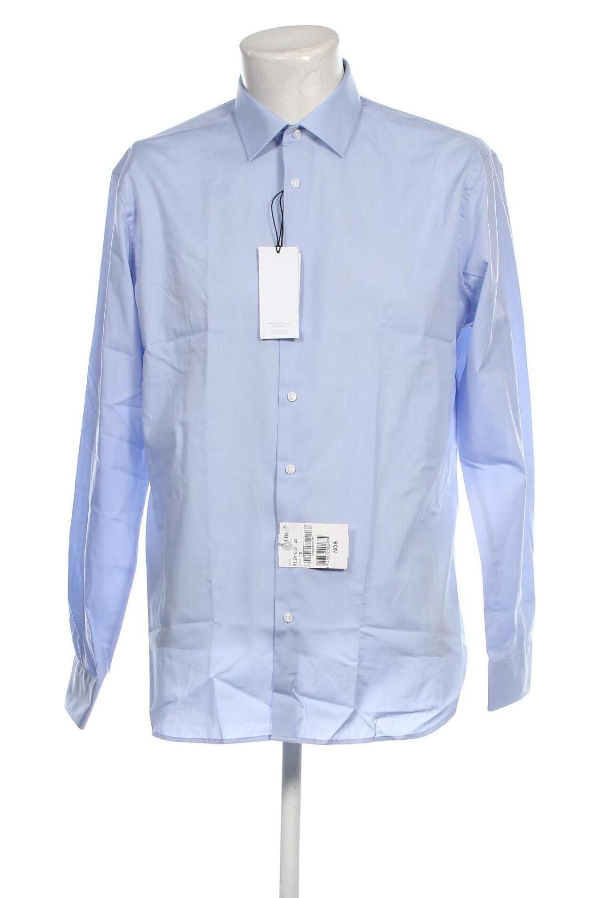 Herrenhemd Seidensticker, Größe XL, Farbe Blau, Preis € 39,69