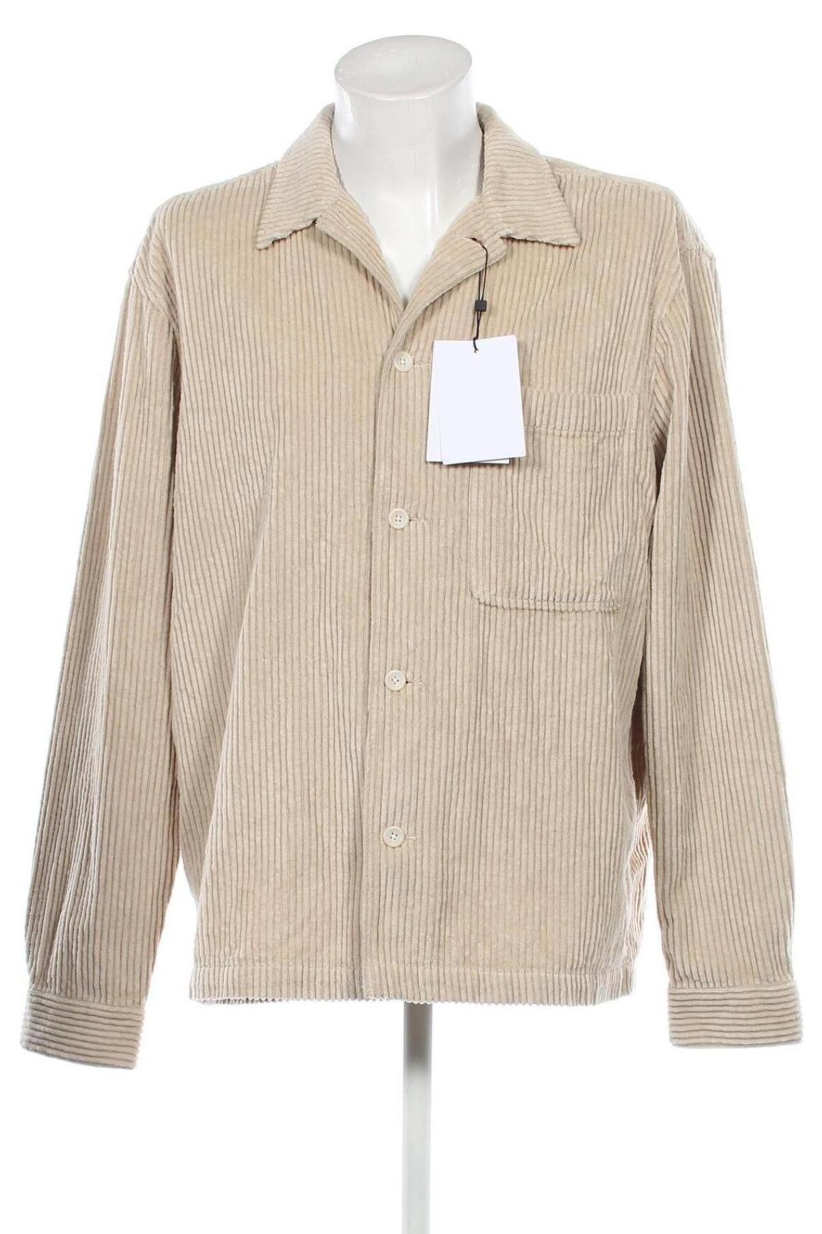Ανδρικό πουκάμισο Selected Homme, Μέγεθος XXL, Χρώμα  Μπέζ, Τιμή 23,97 €
