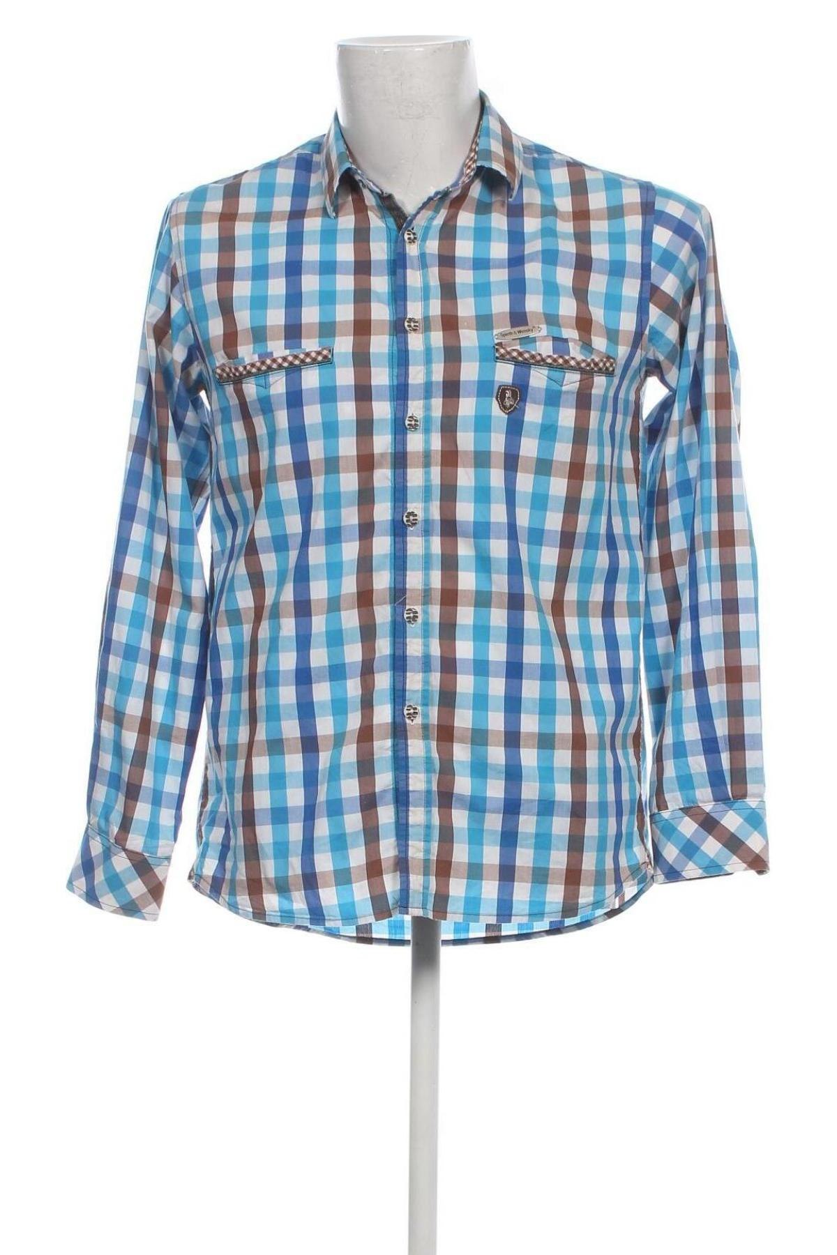 Herrenhemd Spieth & Wensky, Größe S, Farbe Mehrfarbig, Preis 23,66 €