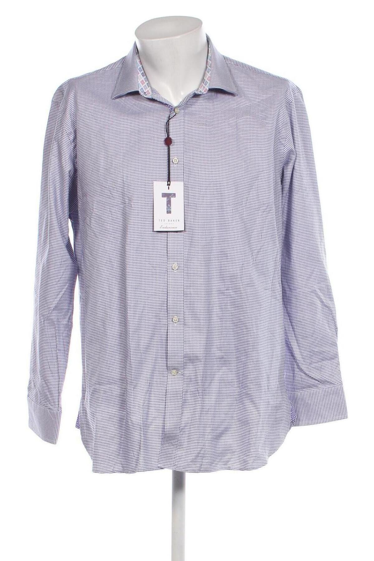 Мъжка риза Ted Baker, Размер XL, Цвят Лилав, Цена 106,47 лв.