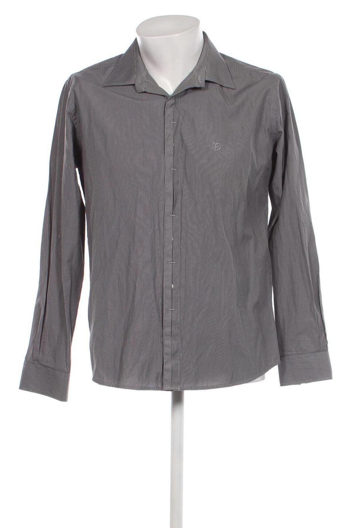Ανδρικό πουκάμισο Teodor, Μέγεθος L, Χρώμα Γκρί, Τιμή 7,83 €