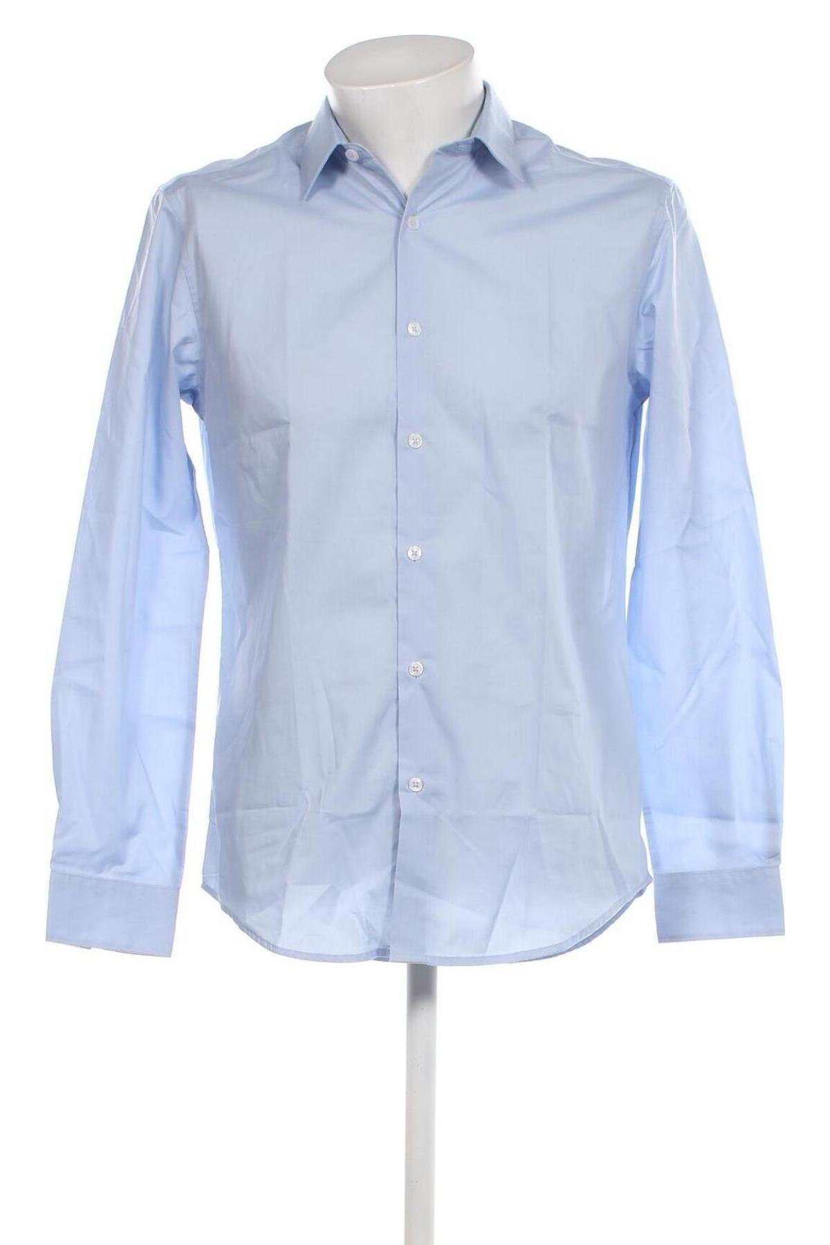 Ανδρικό πουκάμισο Tex, Μέγεθος M, Χρώμα Μπλέ, Τιμή 14,08 €