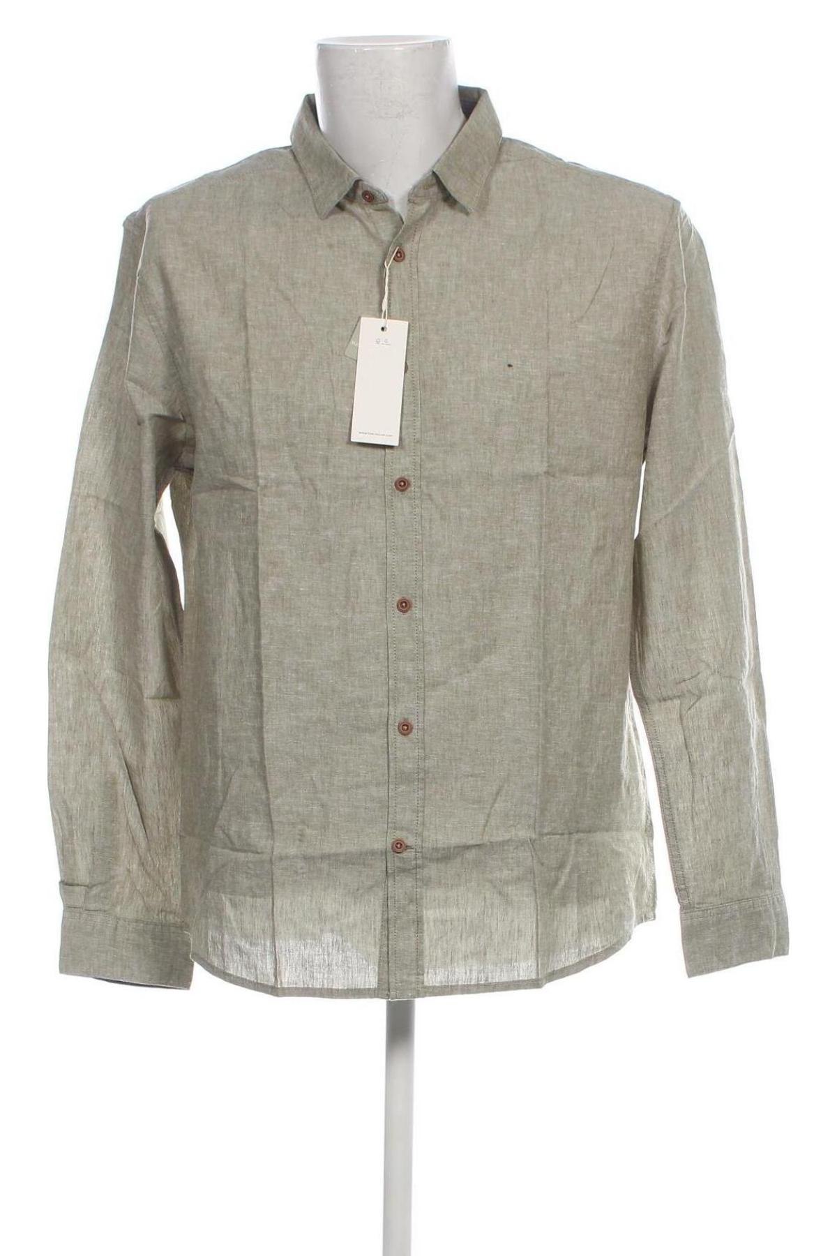 Herrenhemd Tom Tailor, Größe XL, Farbe Grün, Preis 39,69 €