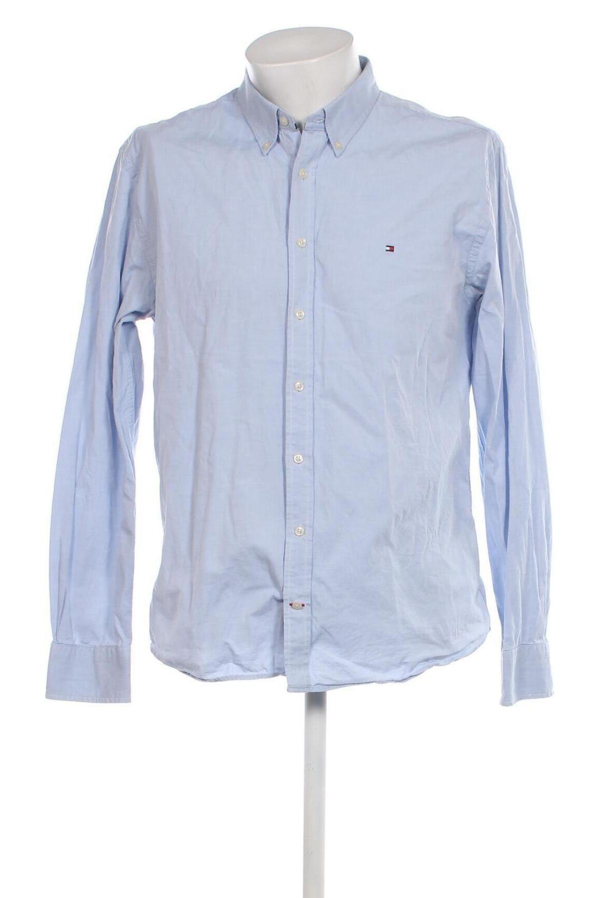 Pánská košile  Tommy Hilfiger, Velikost XL, Barva Modrá, Cena  940,00 Kč