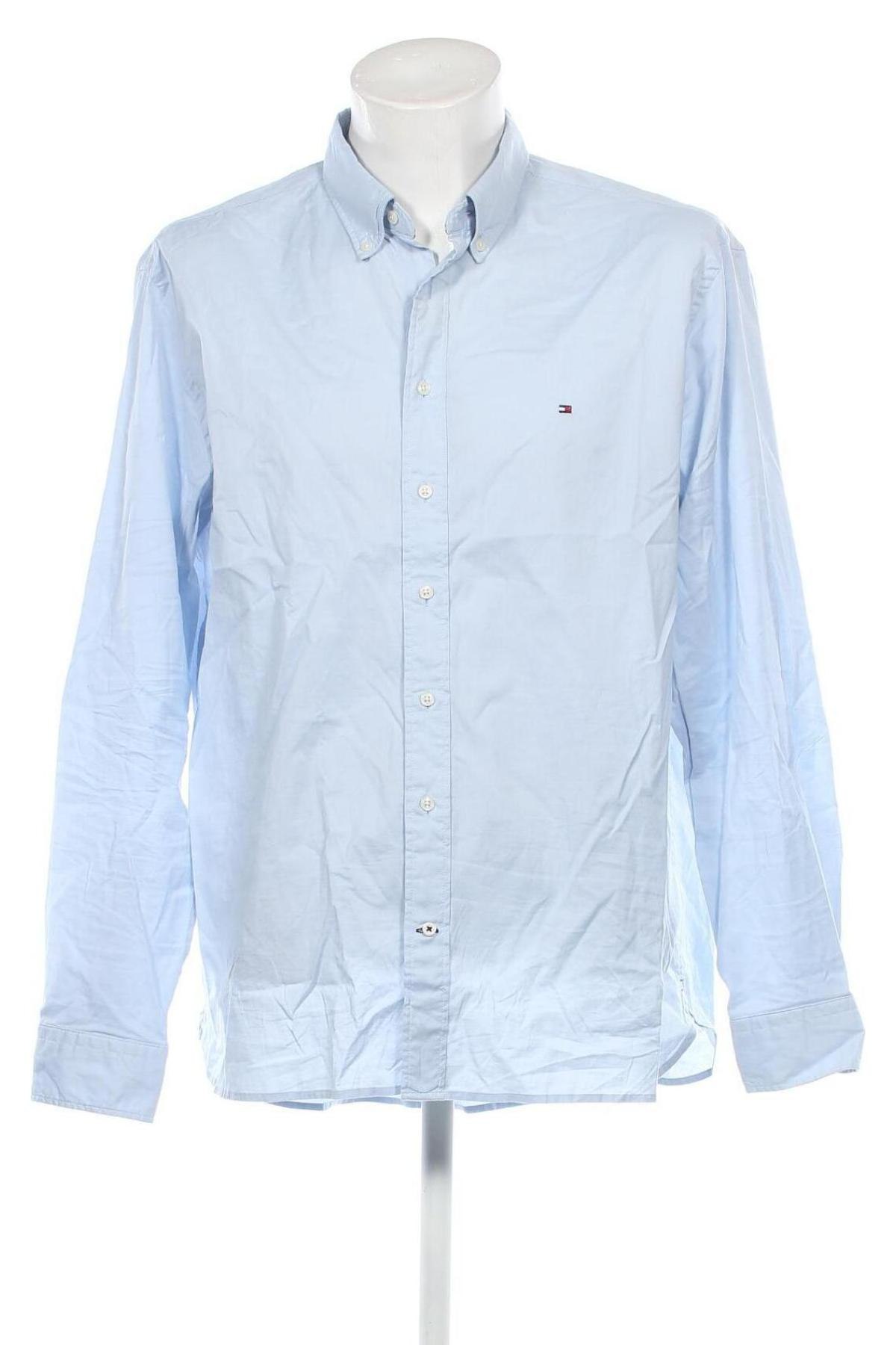 Ανδρικό πουκάμισο Tommy Hilfiger, Μέγεθος XXL, Χρώμα Μπλέ, Τιμή 49,79 €