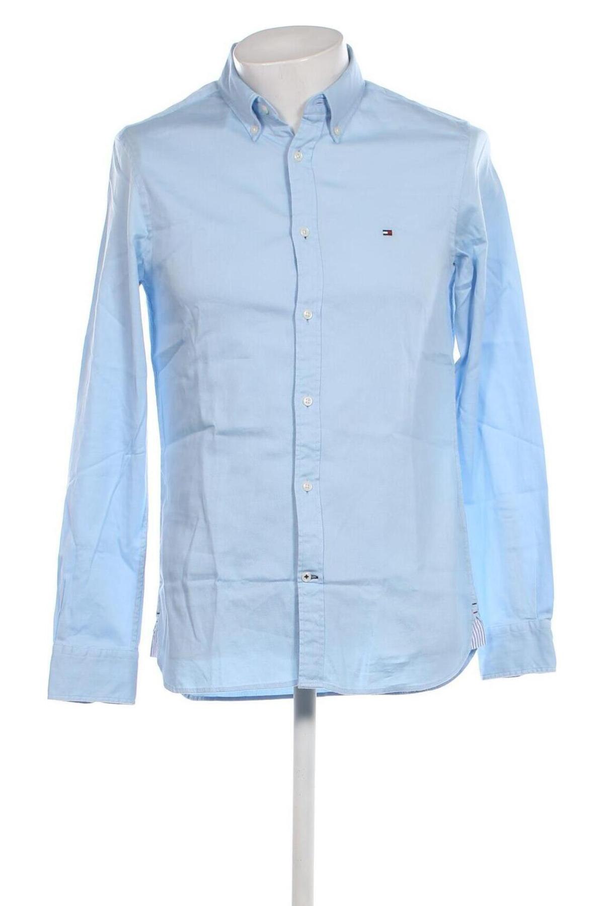 Herrenhemd Tommy Hilfiger, Größe M, Farbe Blau, Preis 82,99 €