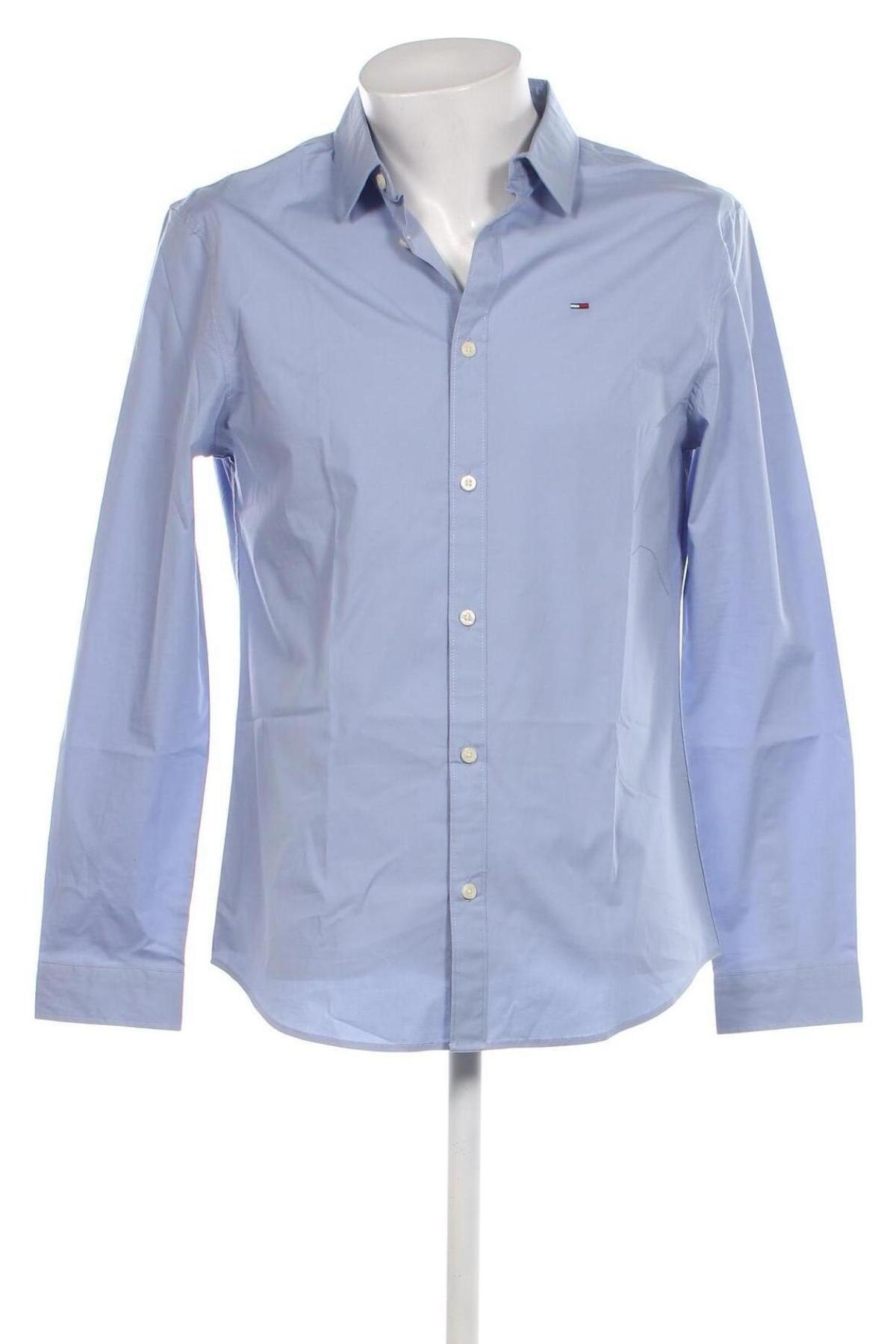 Pánska košeľa  Tommy Jeans, Veľkosť L, Farba Modrá, Cena  45,64 €