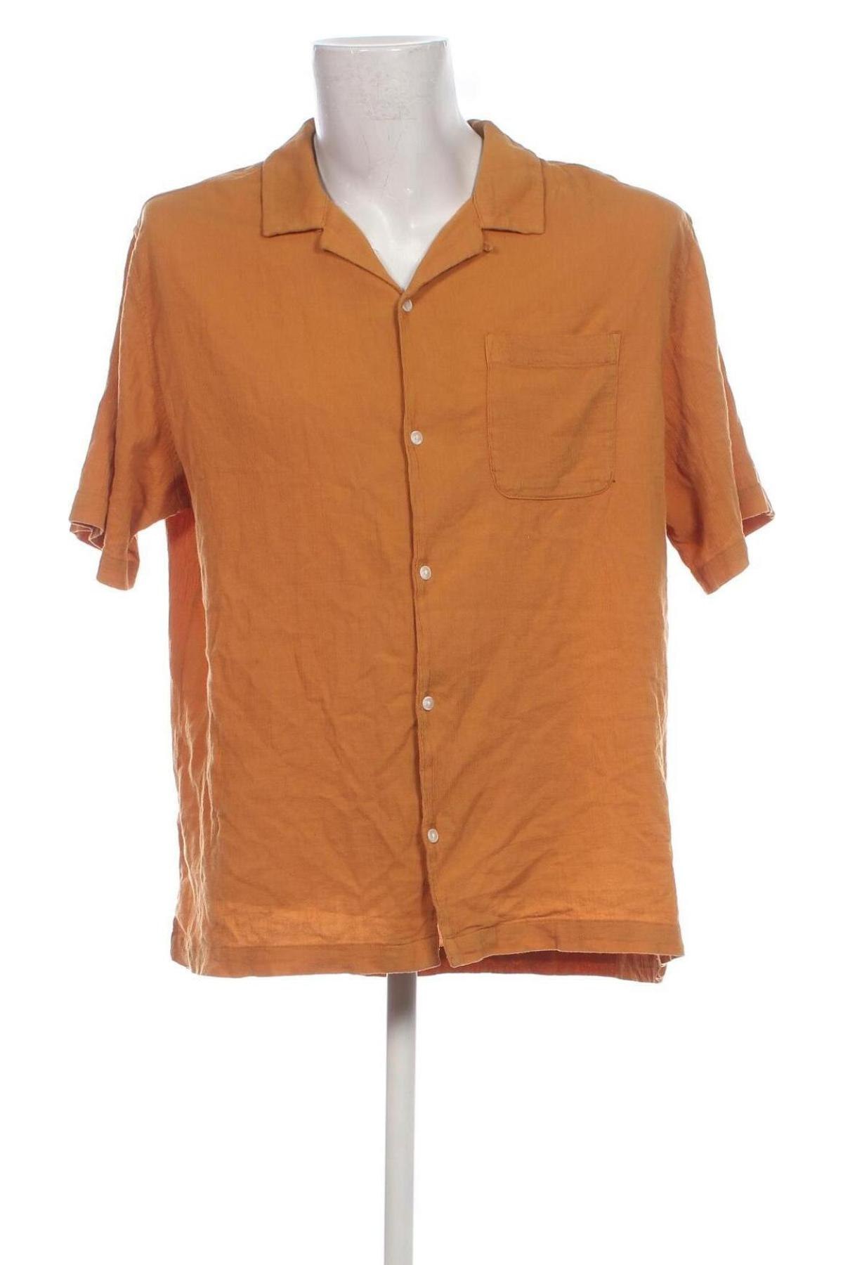 Herrenhemd Urban Outfitters, Größe XL, Farbe Braun, Preis 19,85 €