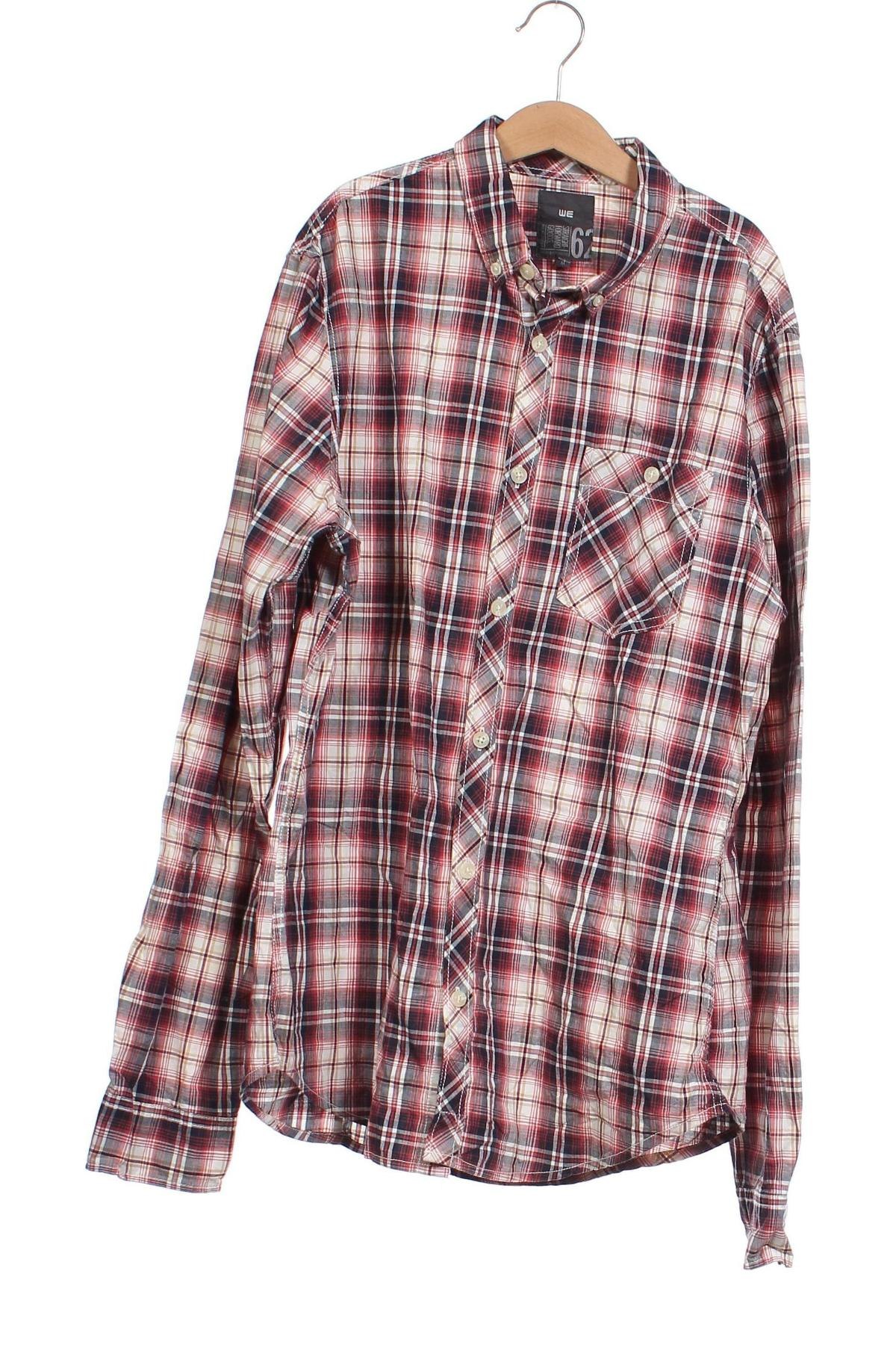 Ανδρικό πουκάμισο WE, Μέγεθος M, Χρώμα Πολύχρωμο, Τιμή 6,28 €