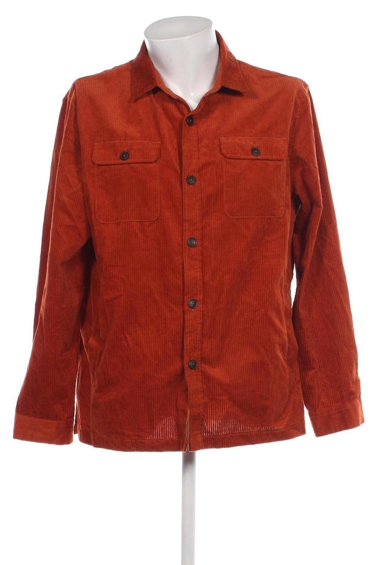 Herrenhemd Walbusch, Größe XL, Farbe Orange, Preis € 14,35