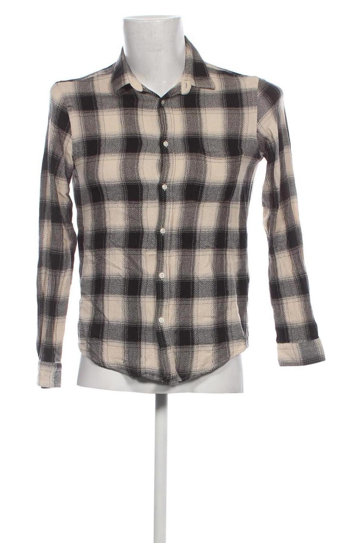 Ανδρικό πουκάμισο Zara, Μέγεθος M, Χρώμα Πολύχρωμο, Τιμή 4,42 €