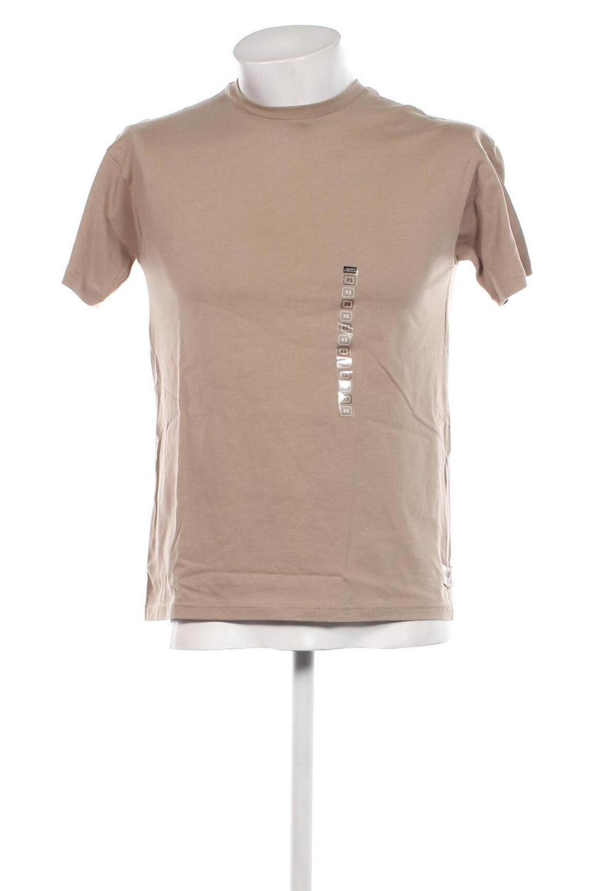 Мъжка тениска AW LAB, Размер XS, Цвят Бежов, Цена 21,00 лв.