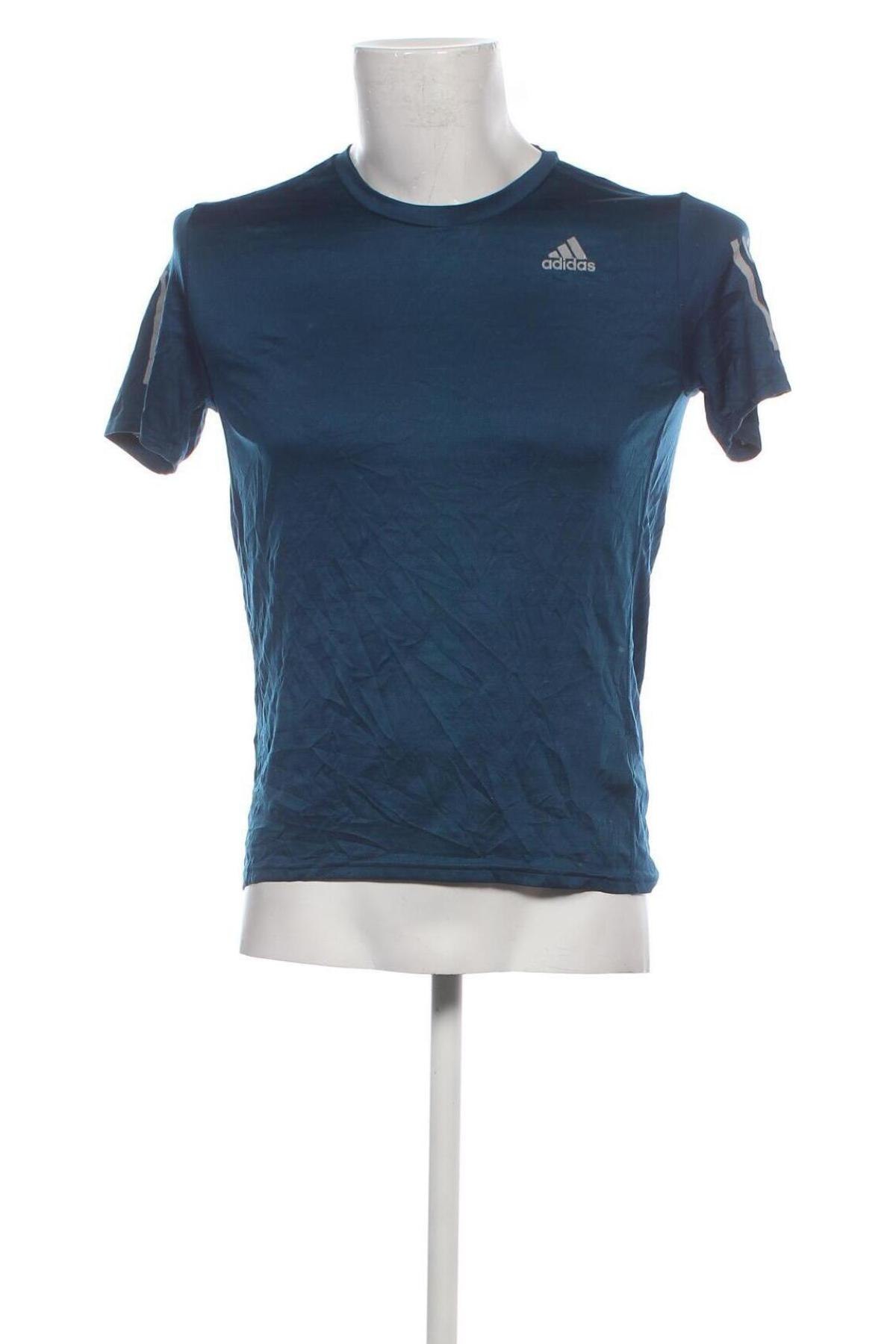 Herren T-Shirt Adidas, Größe S, Farbe Blau, Preis € 18,79