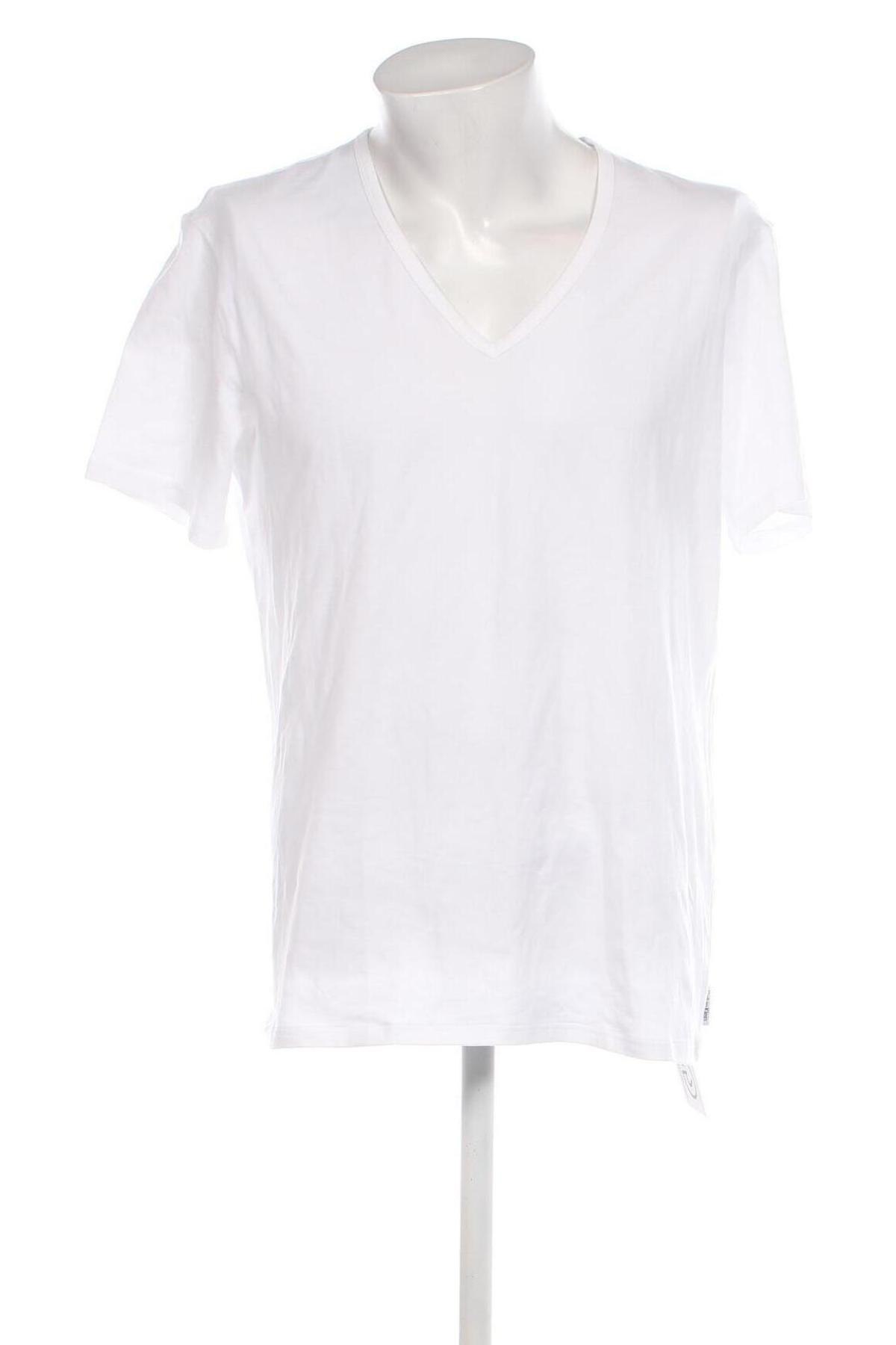 Мъжка тениска Calvin Klein, Размер XL, Цвят Бял, Цена 64,80 лв.