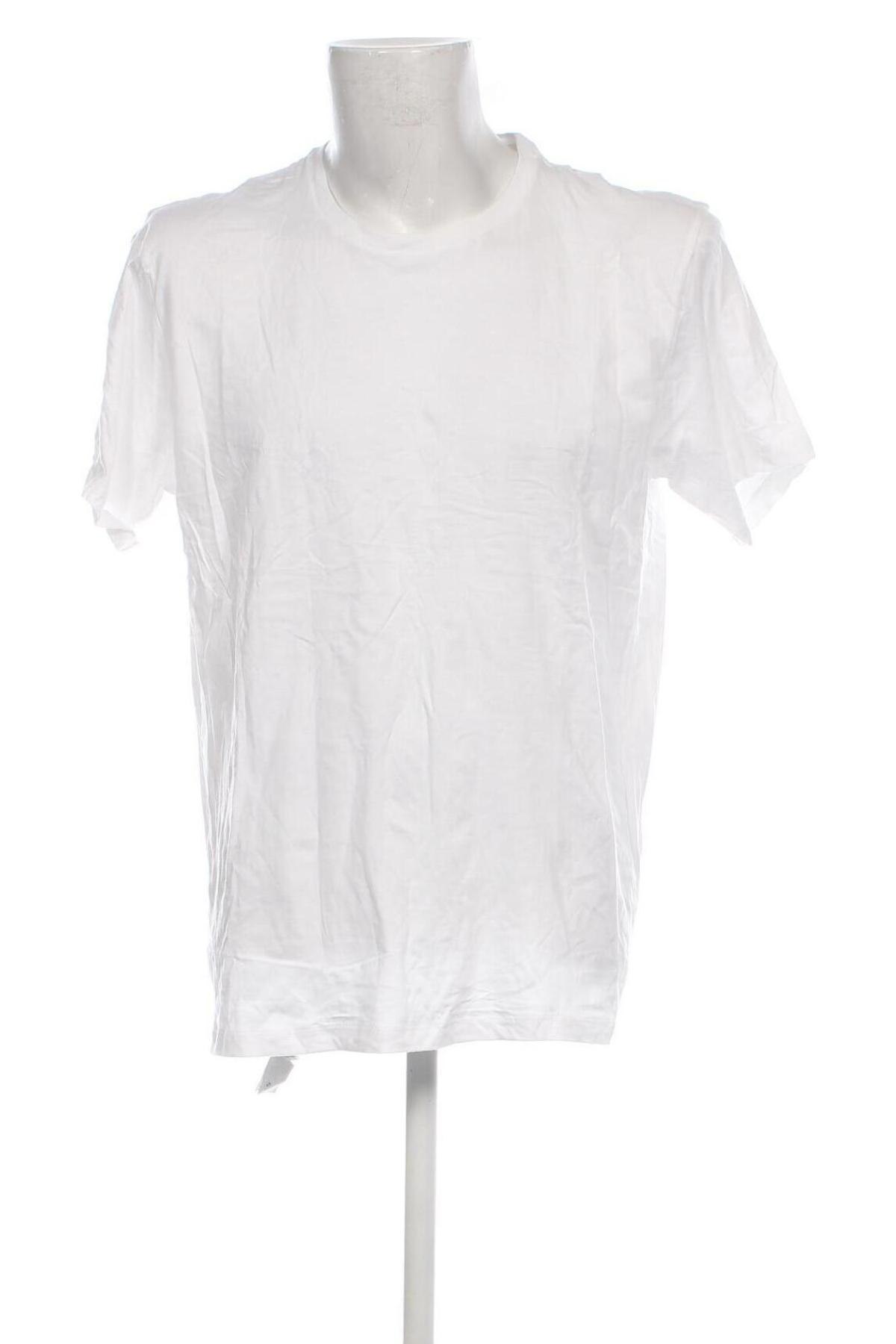 Męski T-shirt Calvin Klein, Rozmiar L, Kolor Biały, Cena 172,72 zł