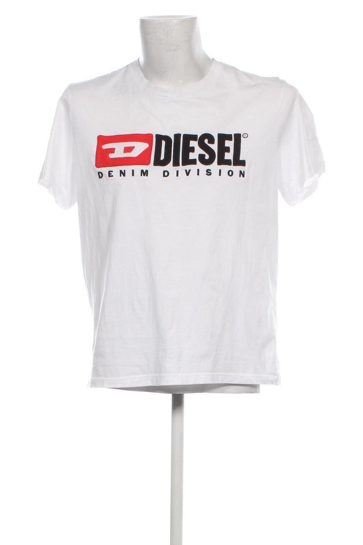 Herren T-Shirt Diesel, Größe XXL, Farbe Weiß, Preis 107,73 €