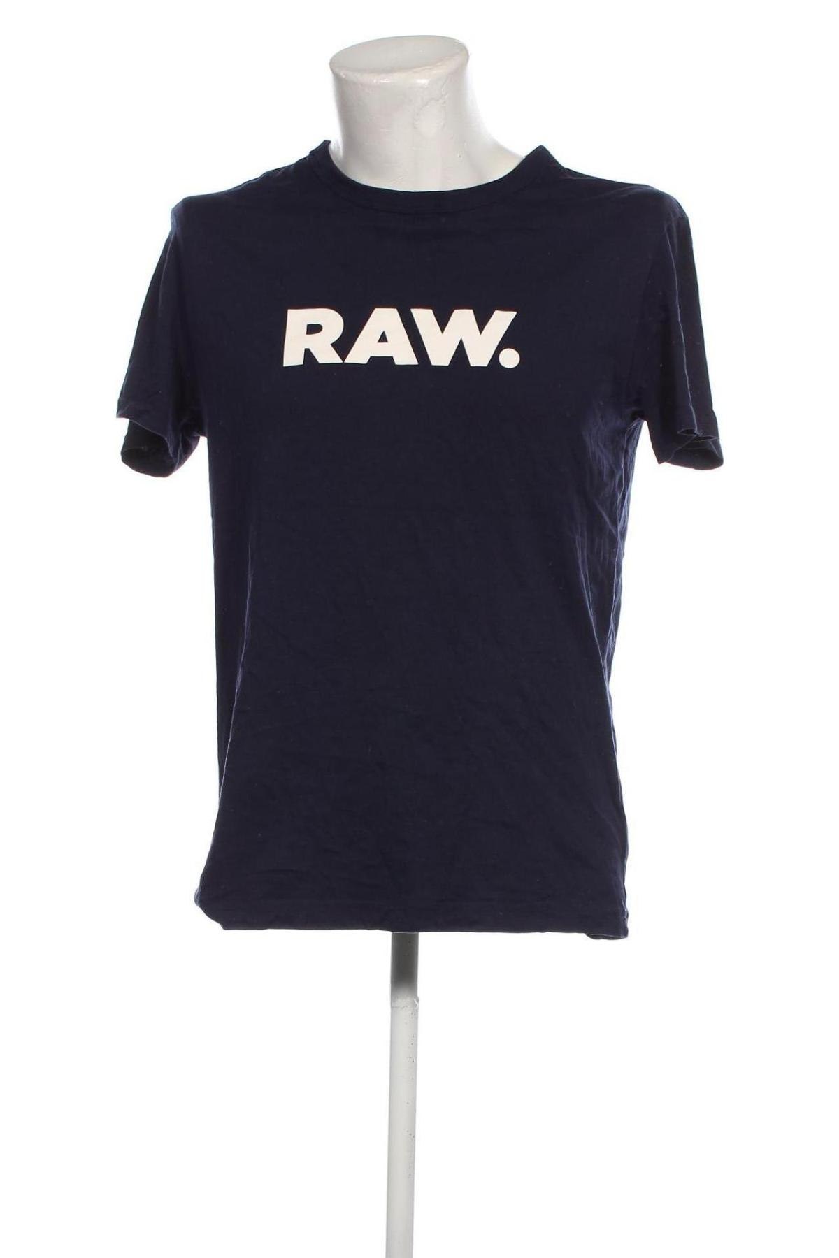 Tricou de bărbați G-Star Raw, Mărime M, Culoare Albastru, Preț 88,82 Lei