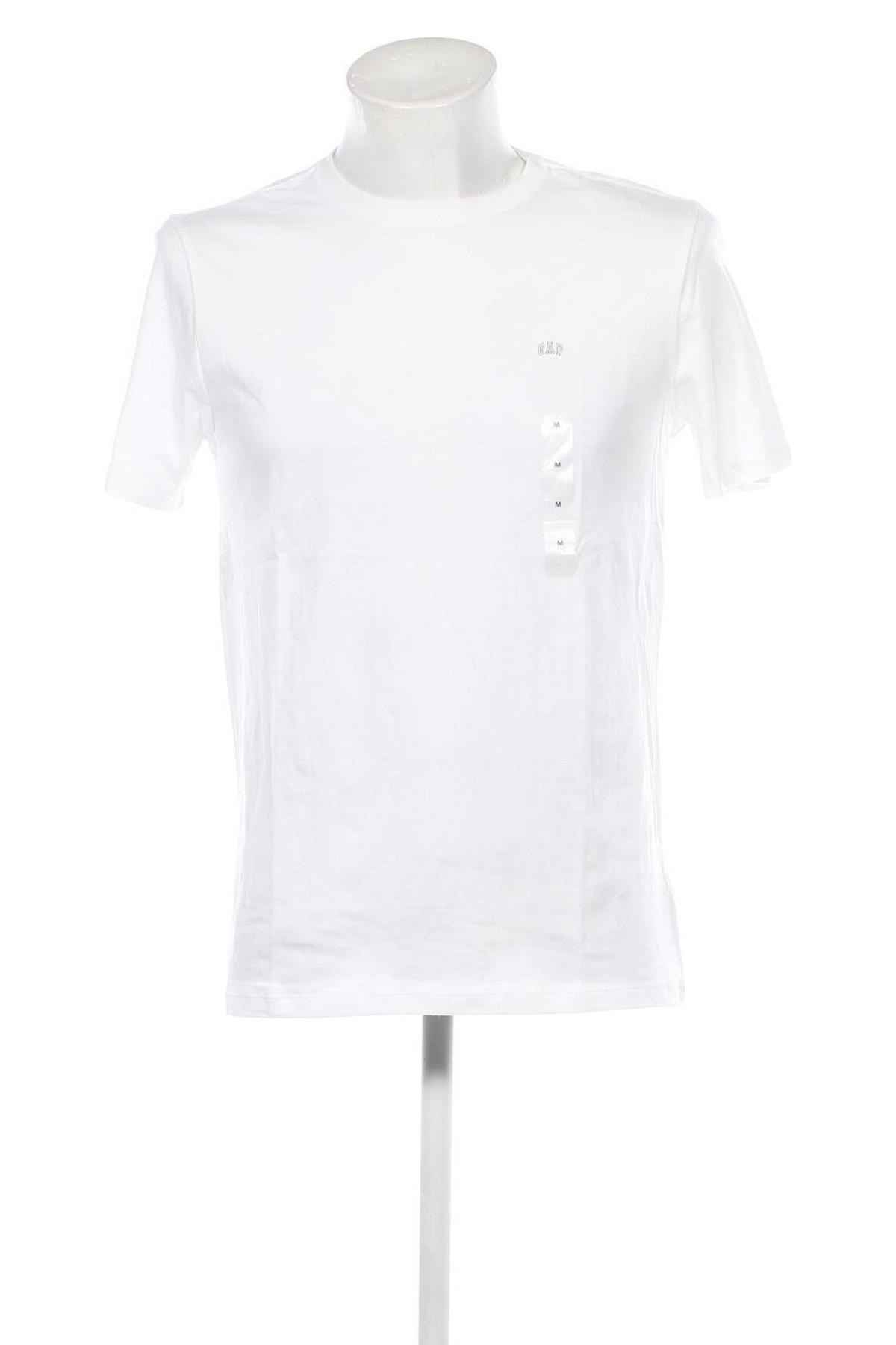 Męski T-shirt Gap, Rozmiar M, Kolor Biały, Cena 106,62 zł