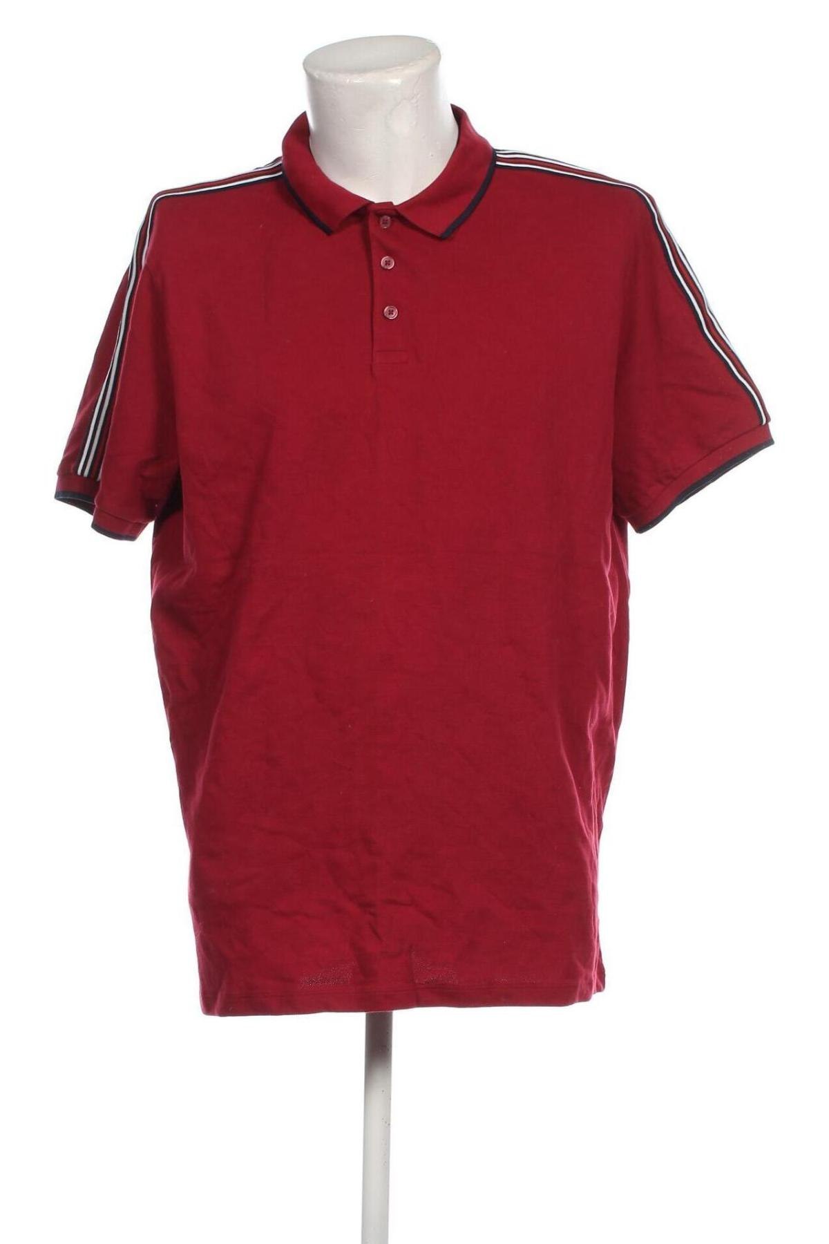 Мъжка тениска George, Размер XL, Цвят Червен, Цена 21,00 лв.